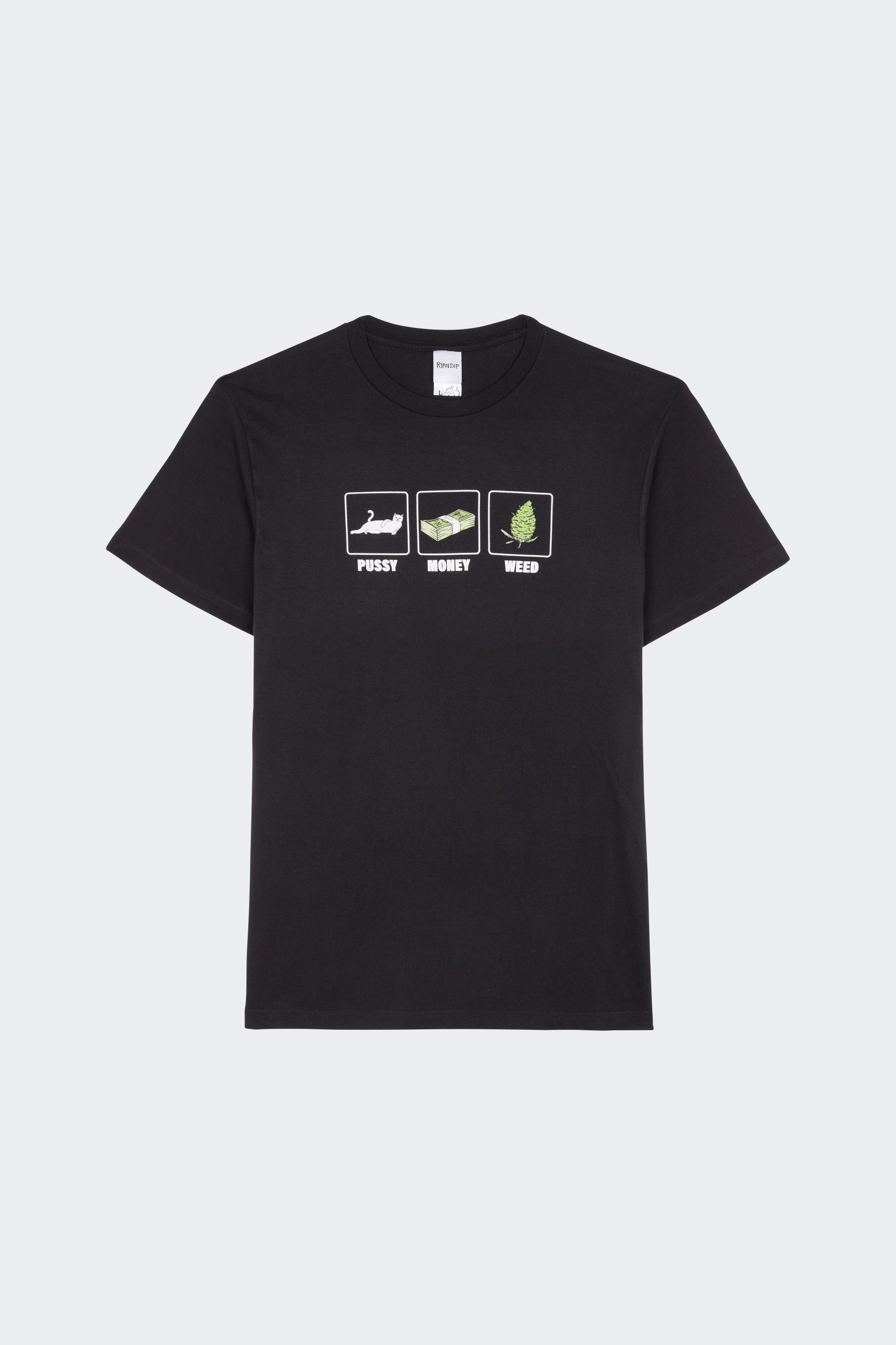 T-shirt | Black by RIPNDIP T-shirt Black