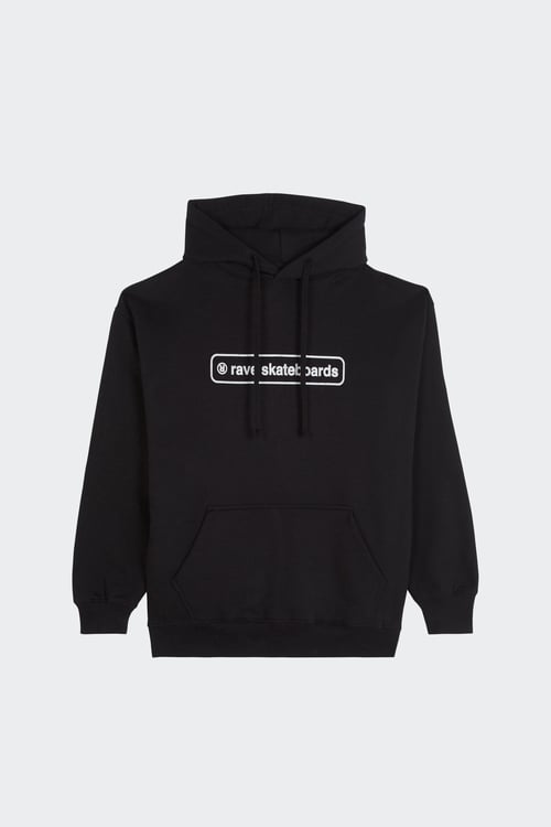 RAVE Hoodie Noir