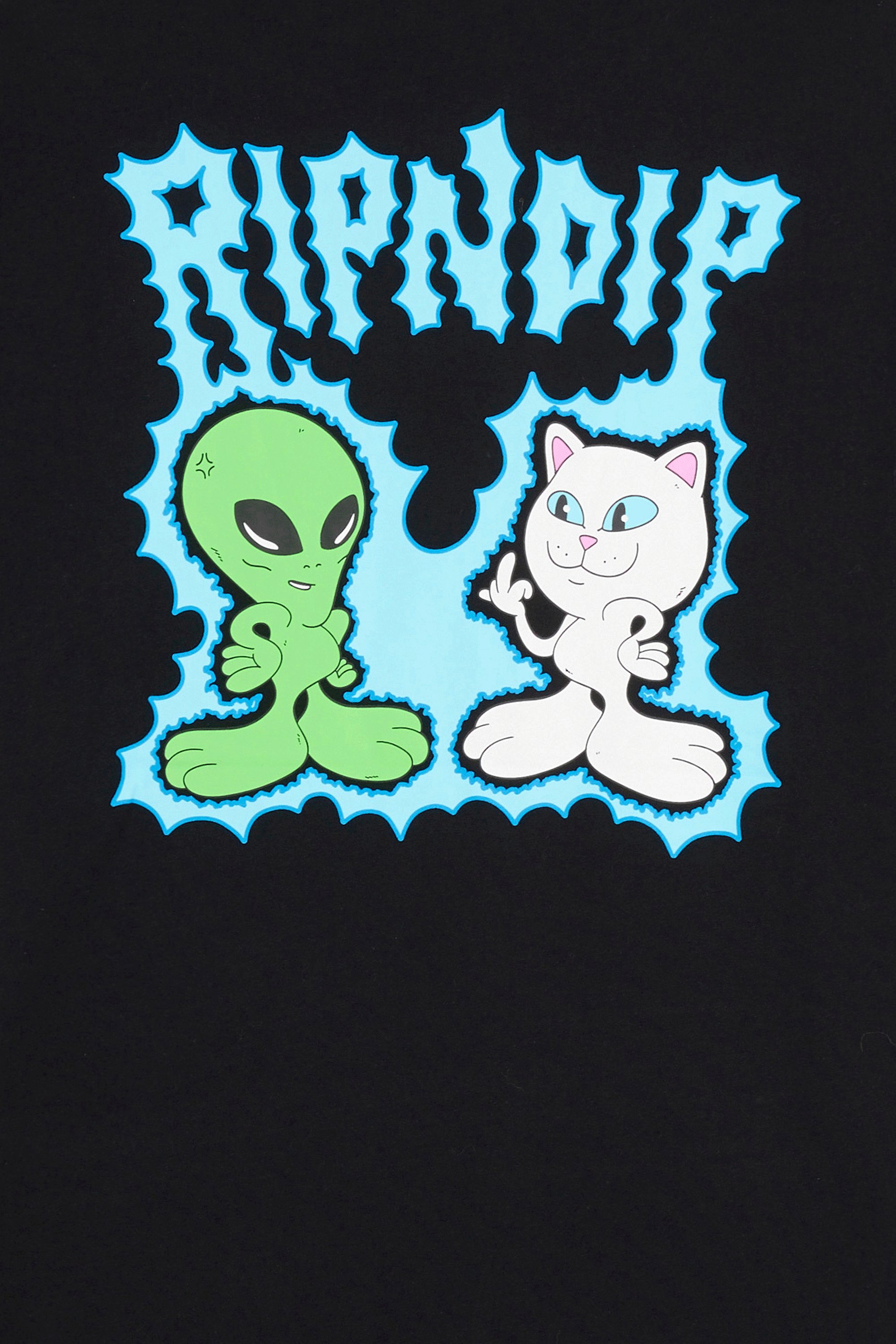 T-shirt | Black by RIPNDIP T-shirt Black