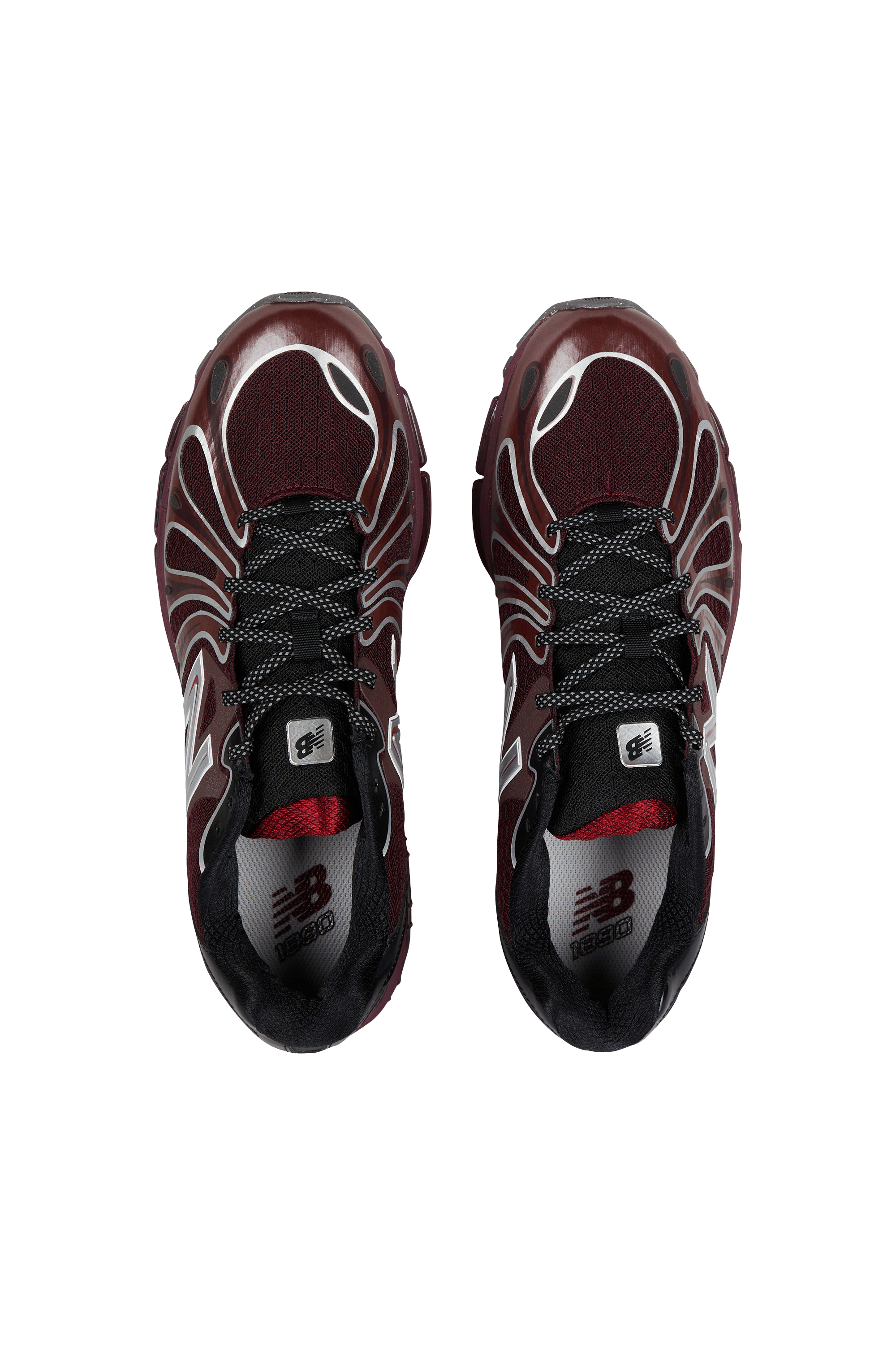 Men?s Storm 96 LO fabric and leather sneakers | Red NEW BALANCE Men
