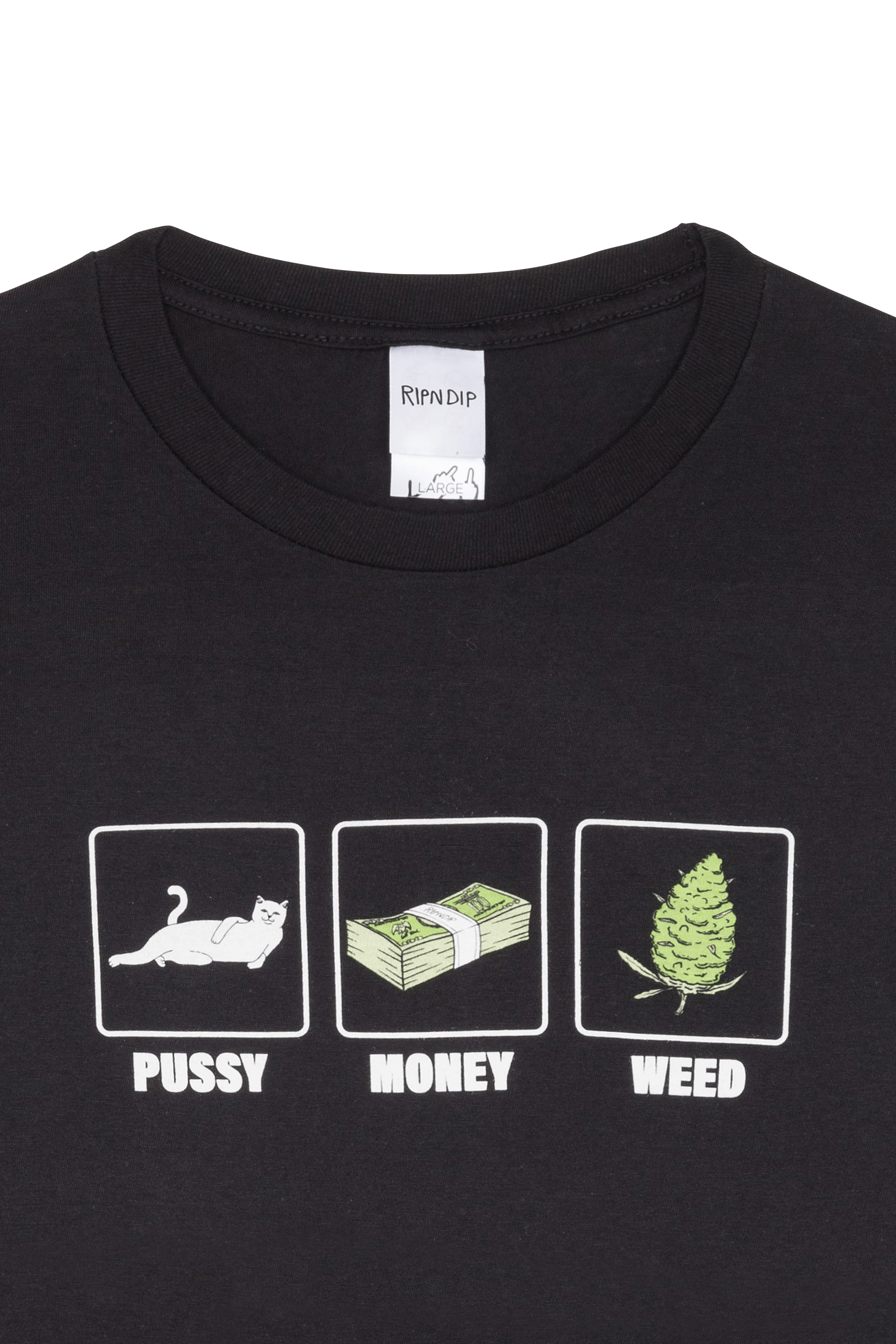 T-shirt RIPNDIP Black