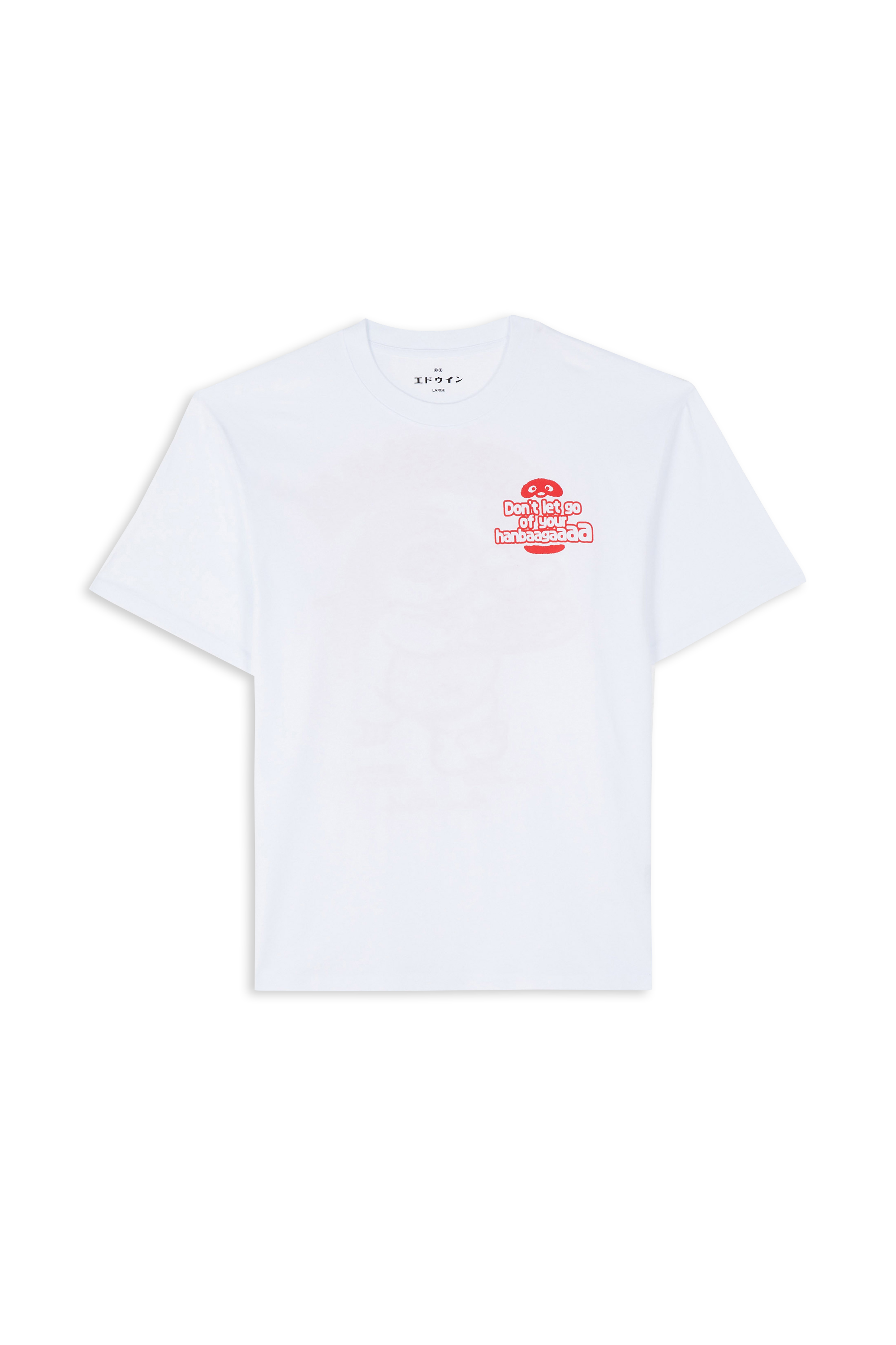 Regular-fit round-neck cotton T-shirt White