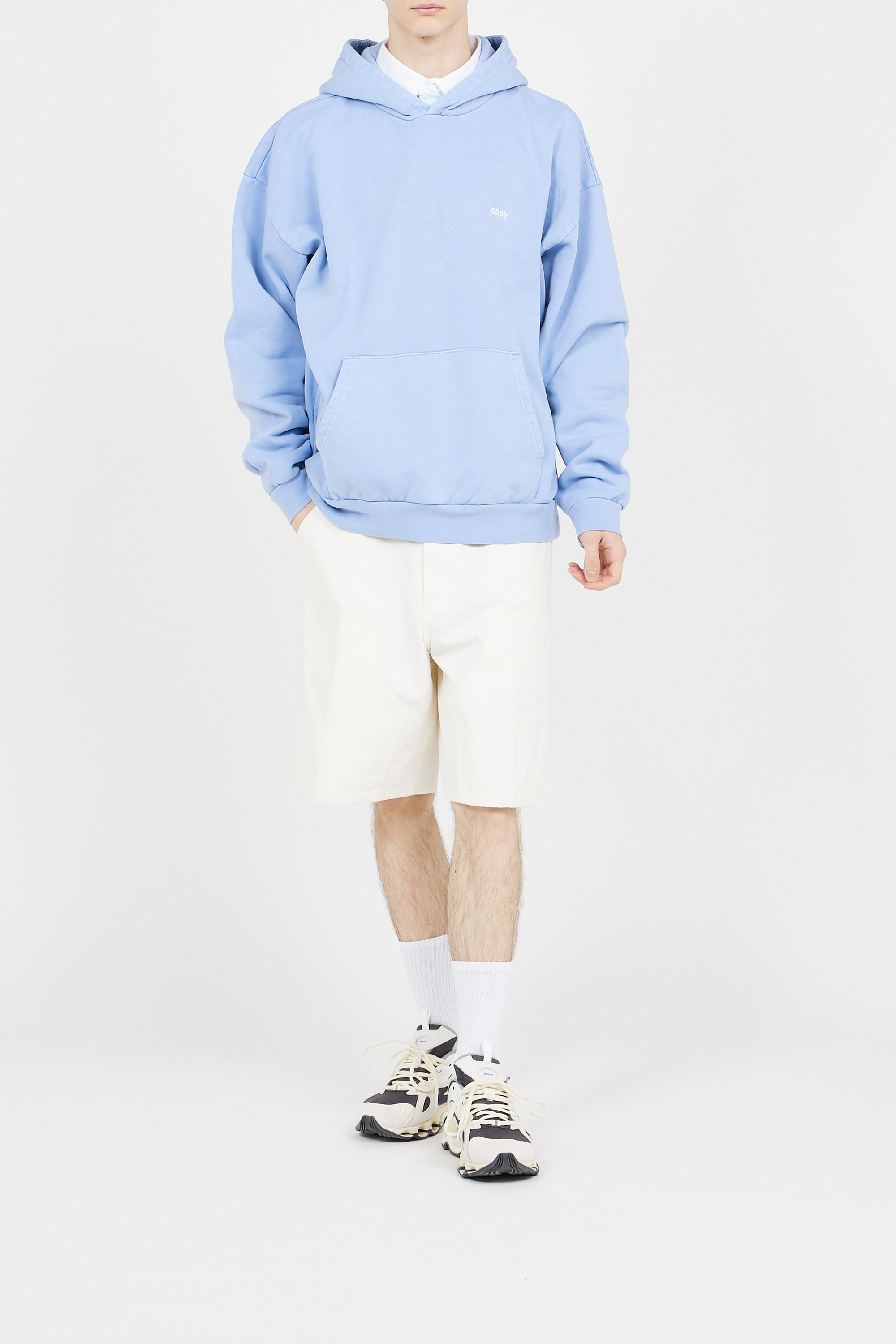 Hoodie | Blue OBEY Men