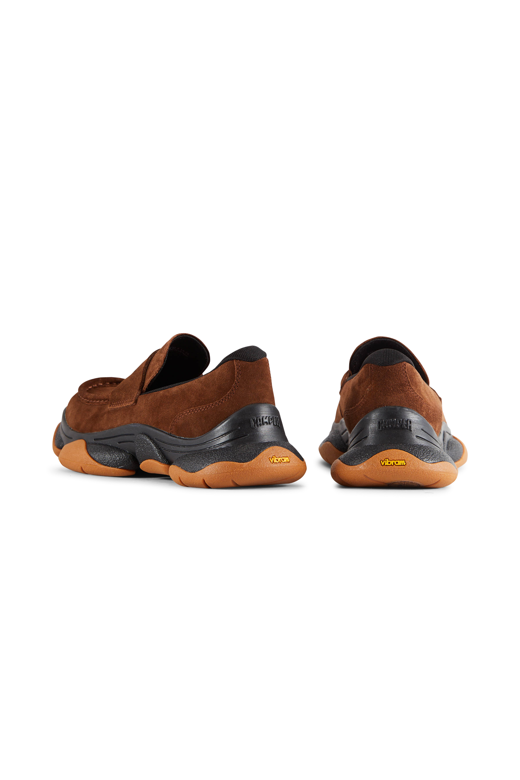Leather deck shoes | Brown CAMPER Women