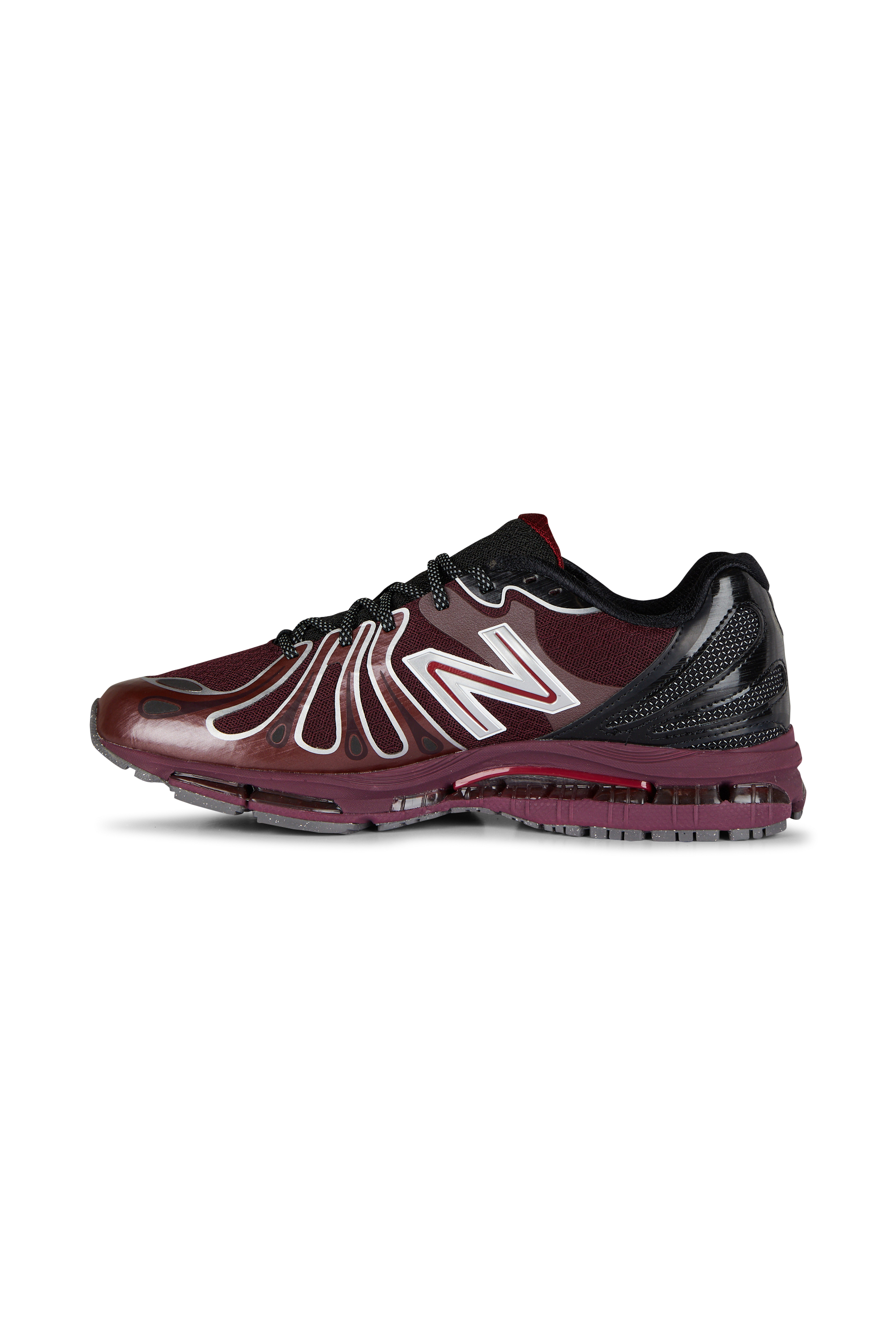 Men?s Storm 96 LO fabric and leather sneakers | Red NEW BALANCE Men