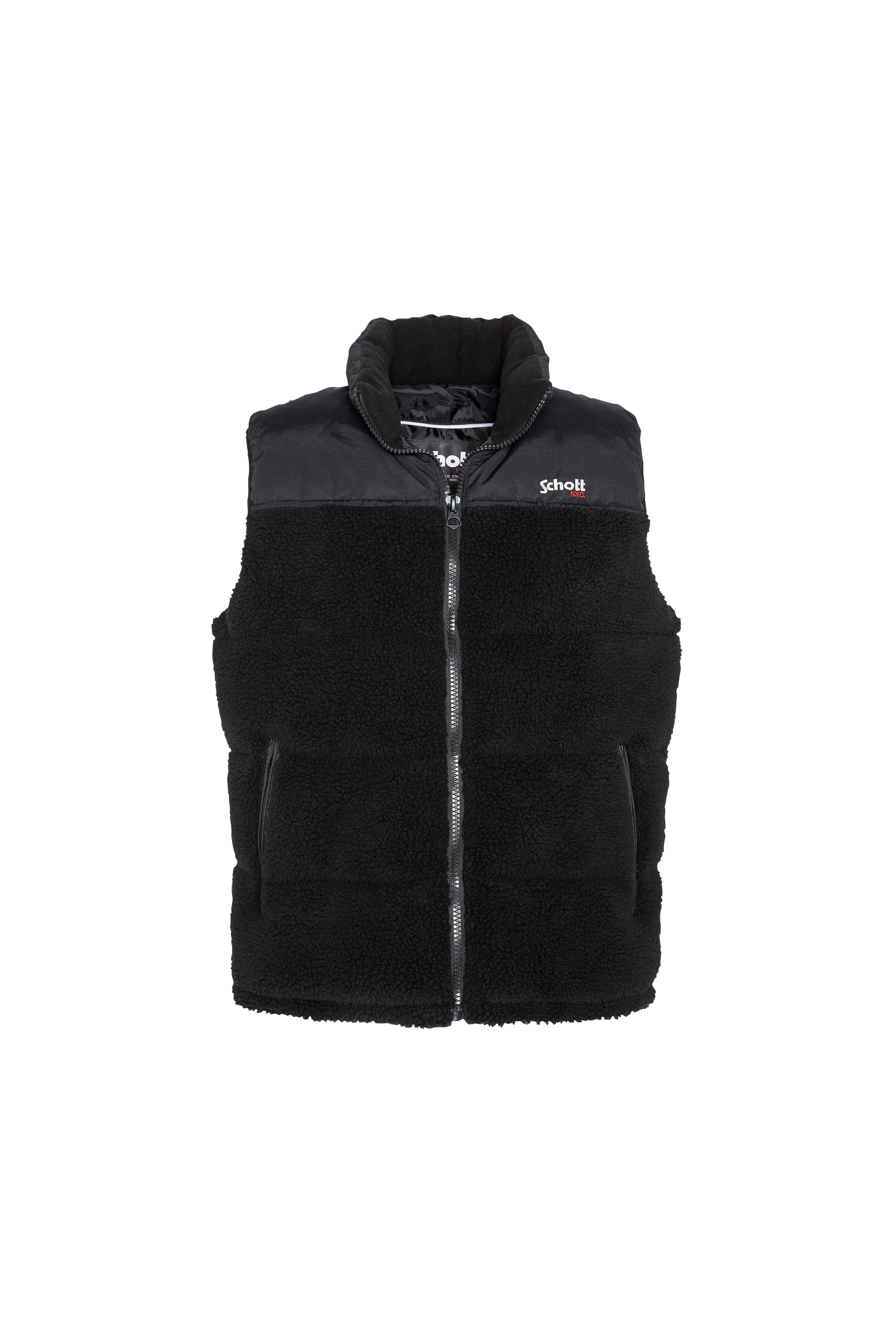 Sleeveless Puffer Jacket Black