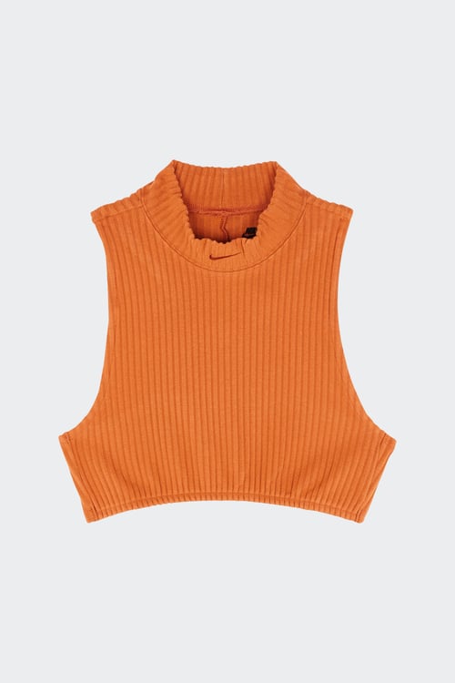 NIKE Top Marron