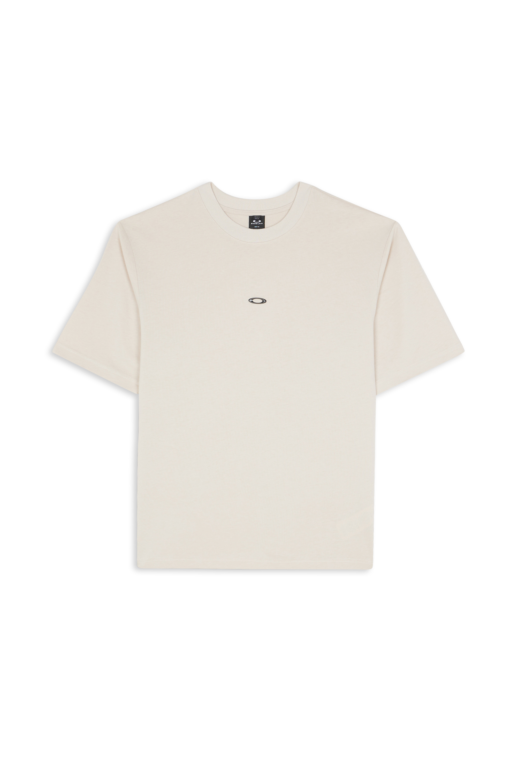 Regular-fit round-neck cotton T-shirt White