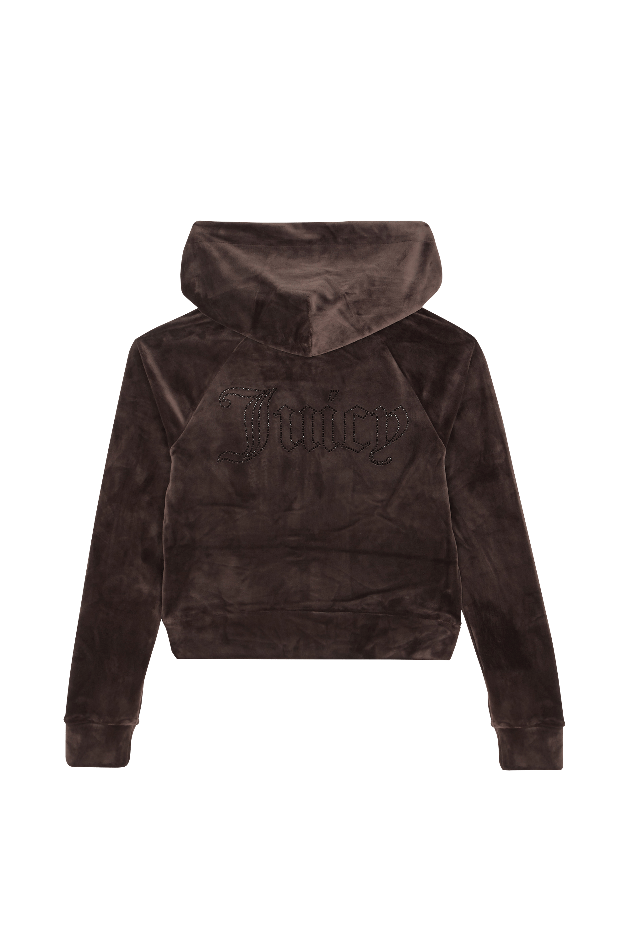 Hoodie zippé Marron