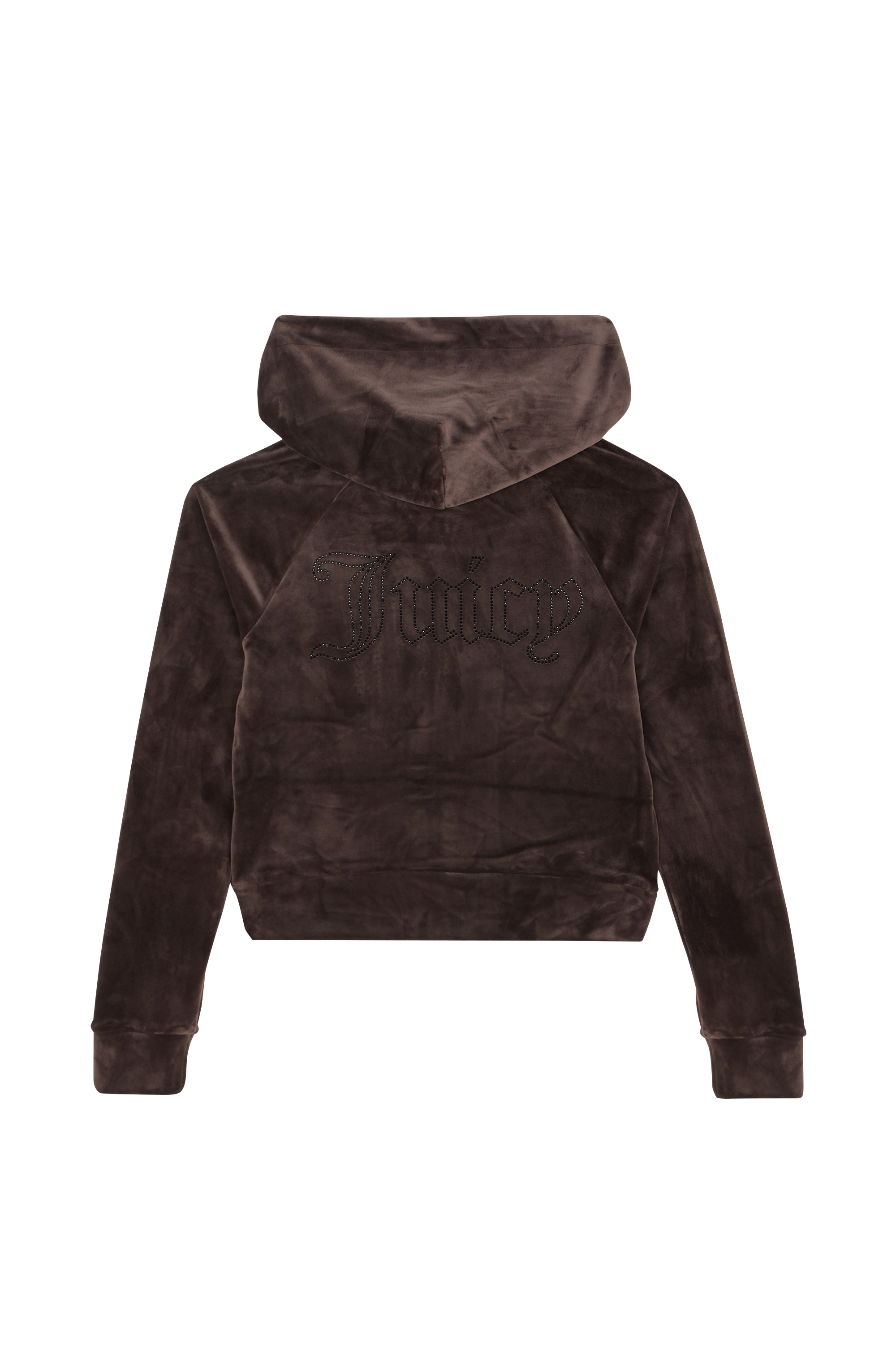 Hoodie zippé Marron
