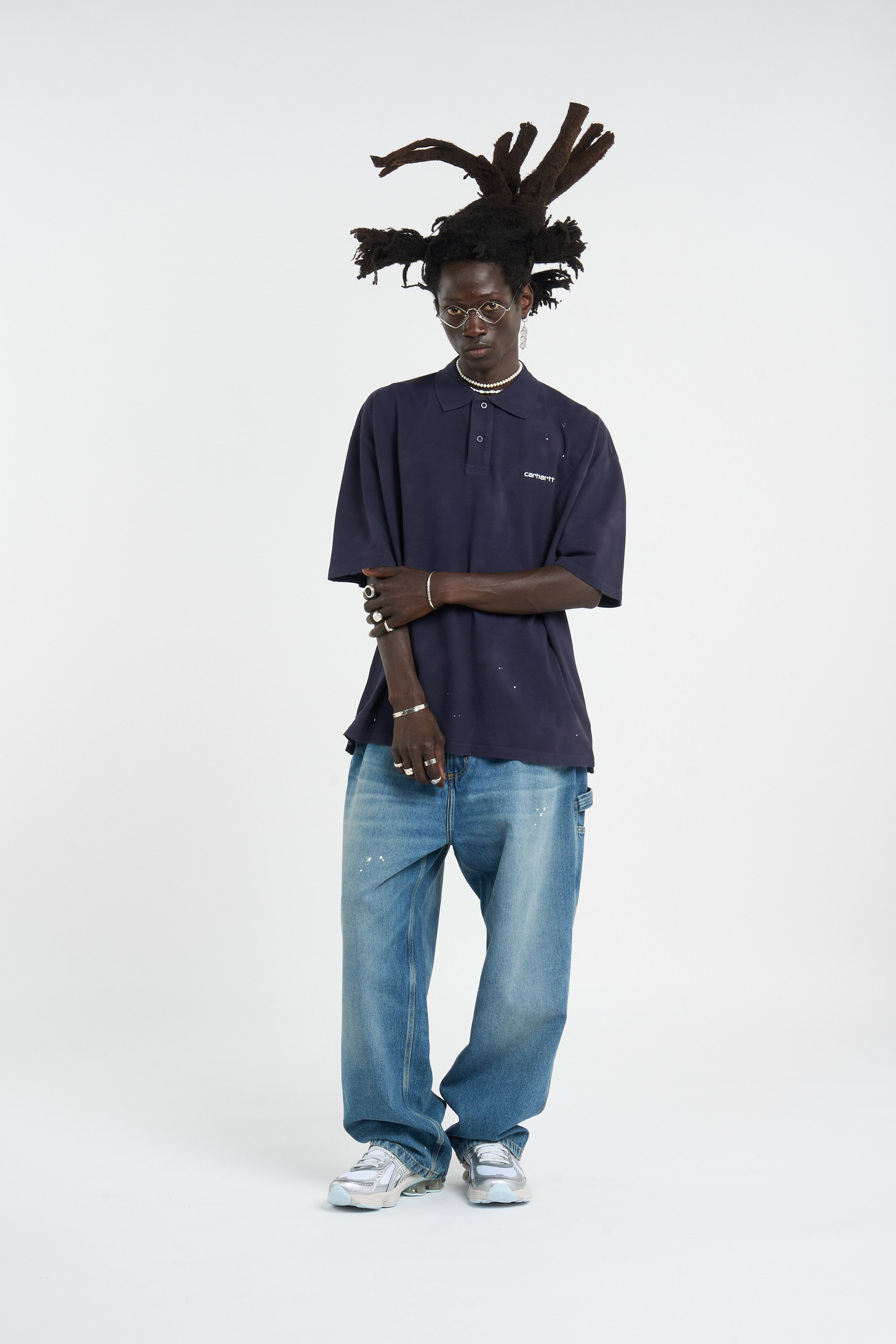 Polo CARHARTT WIP Bleu