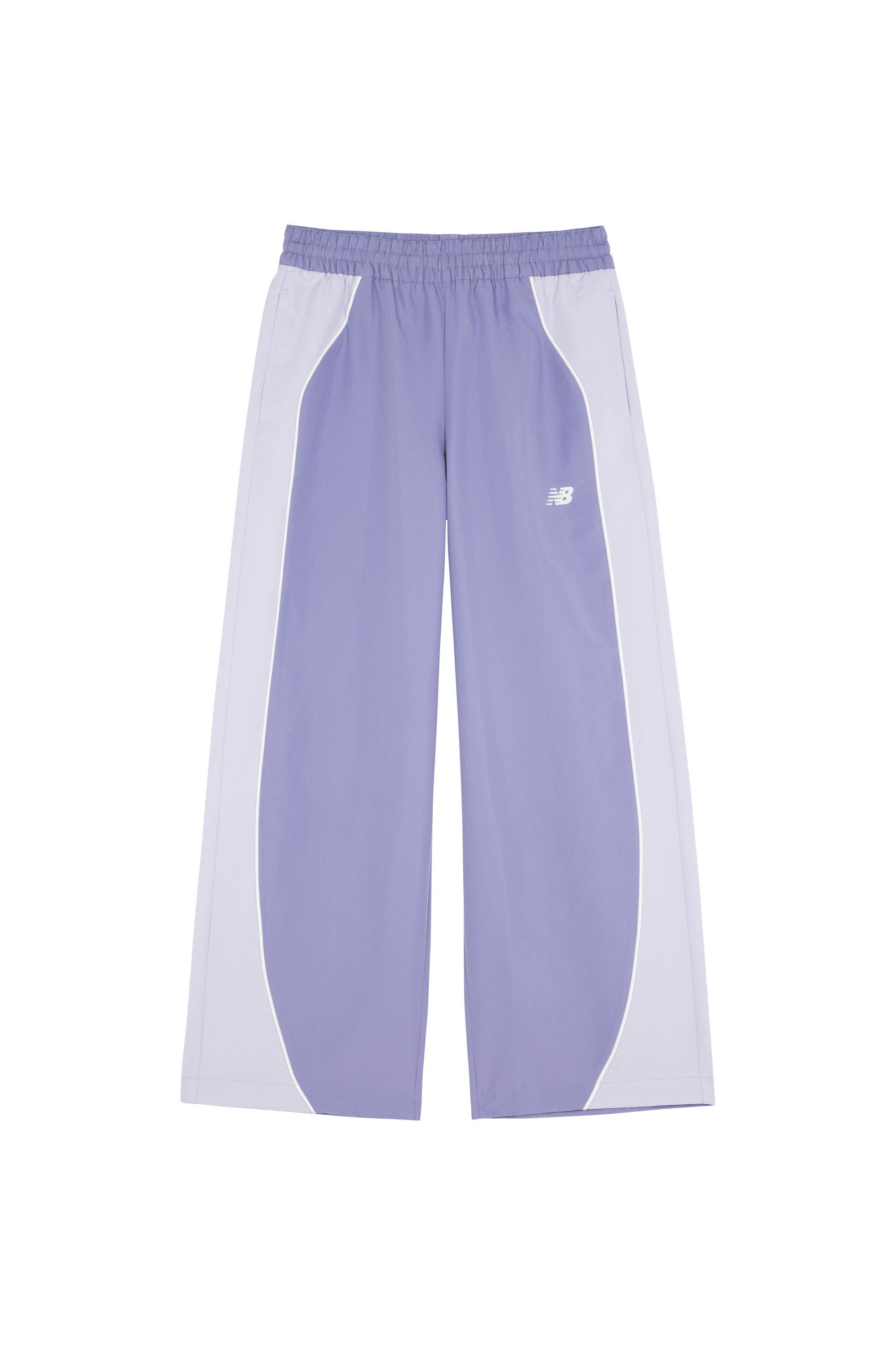 Wide-leg sweatpants  Dark smoked violet