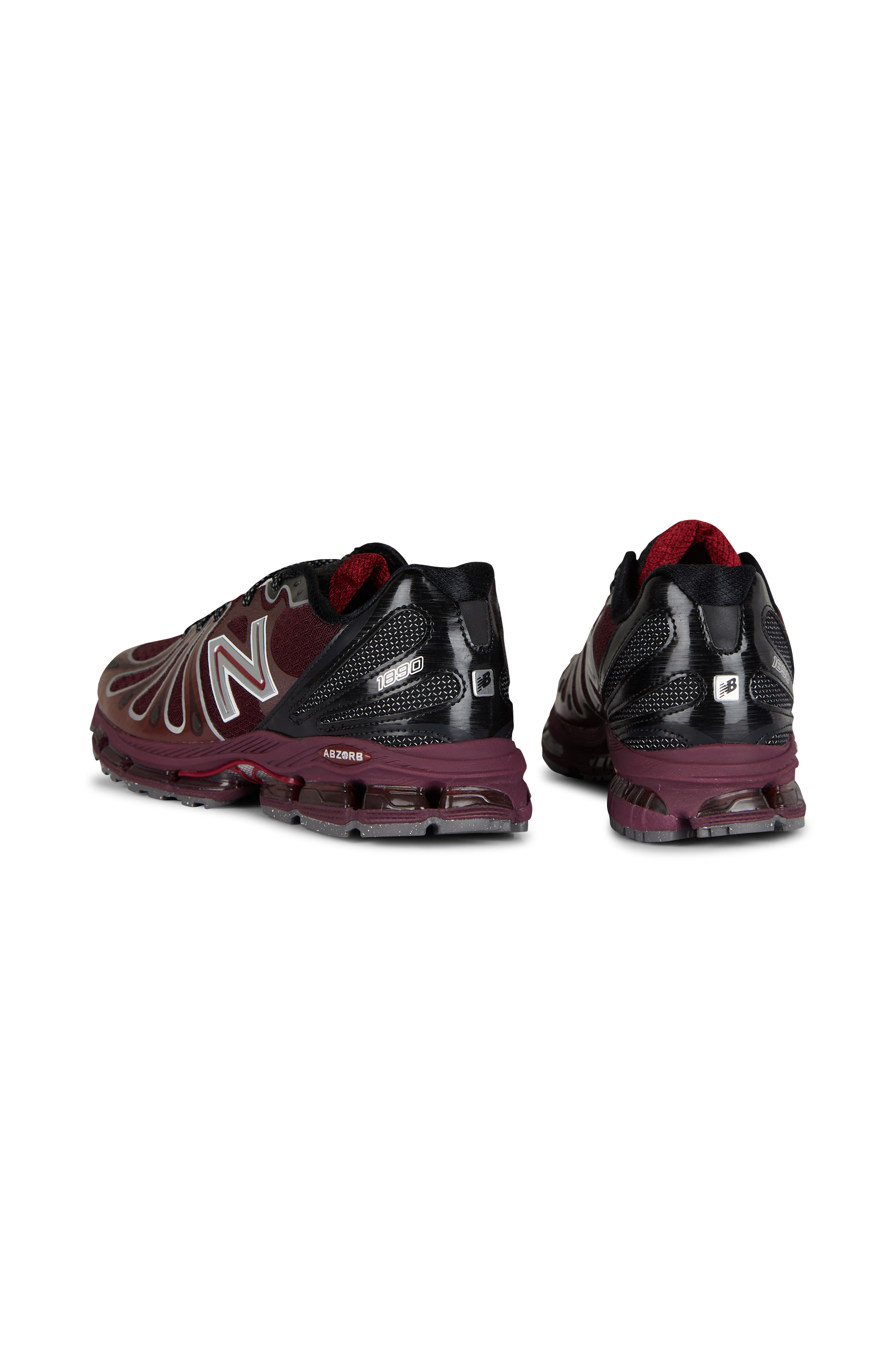 Men?s Storm 96 LO fabric and leather sneakers | Red NEW BALANCE Men
