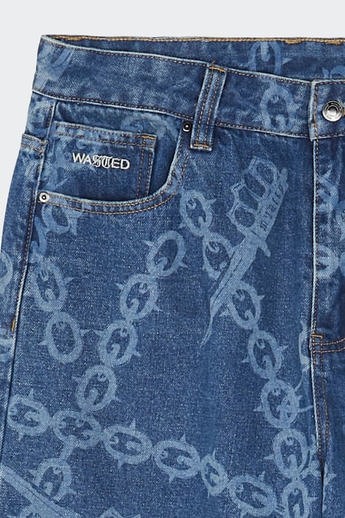 WASTED Jeans Blue