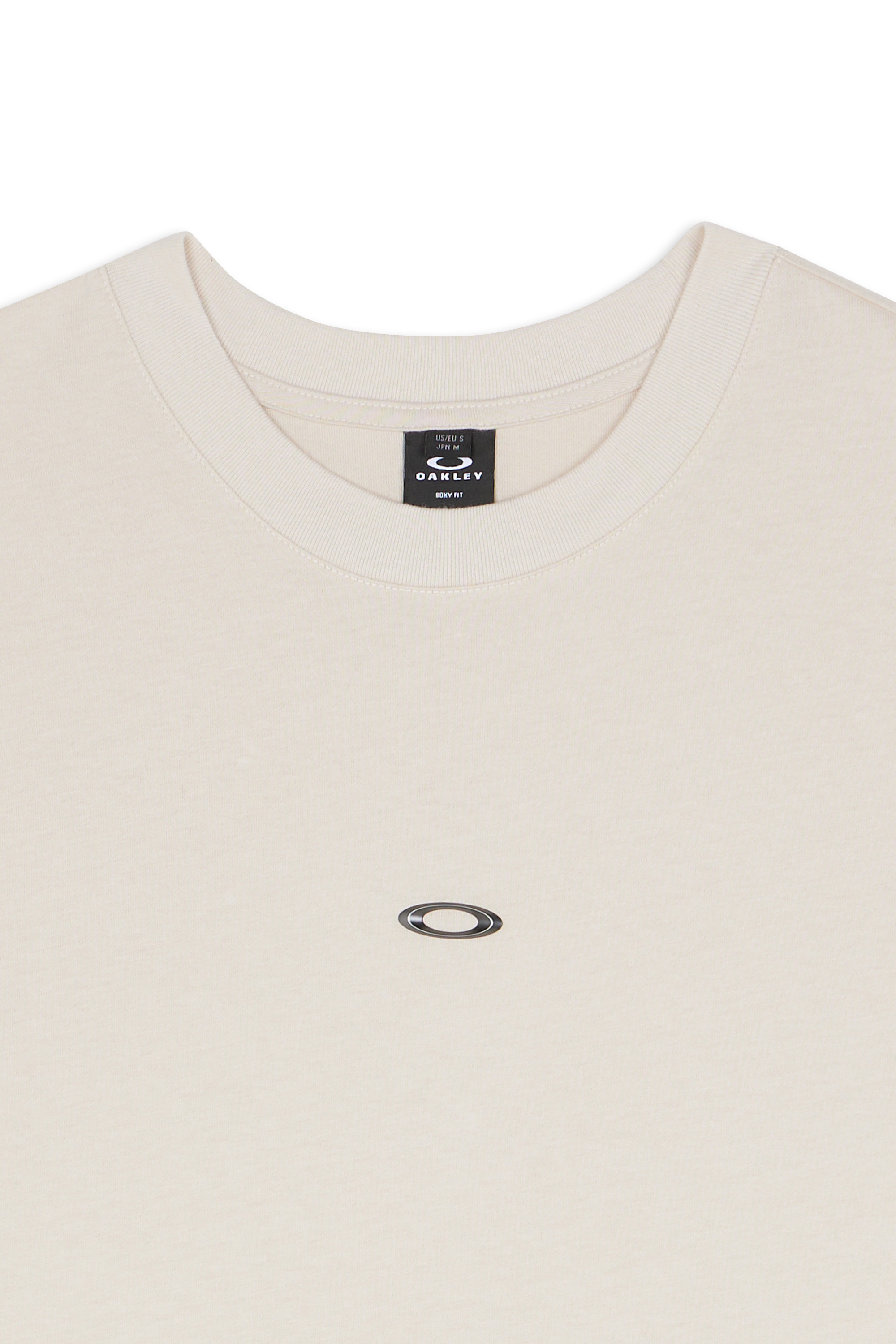 Regular-fit round-neck cotton T-shirt White