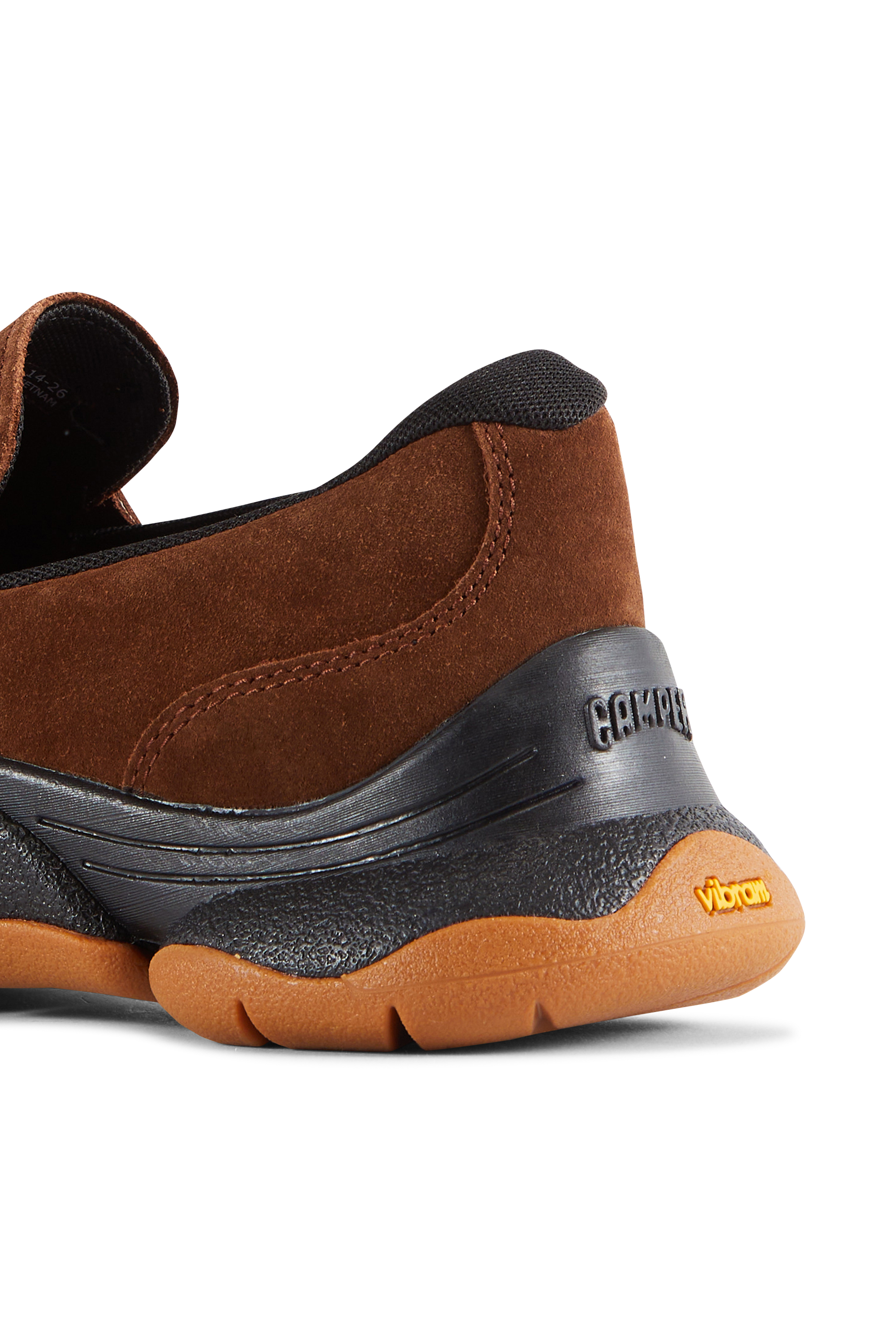 Leather deck shoes | Brown CAMPER Women