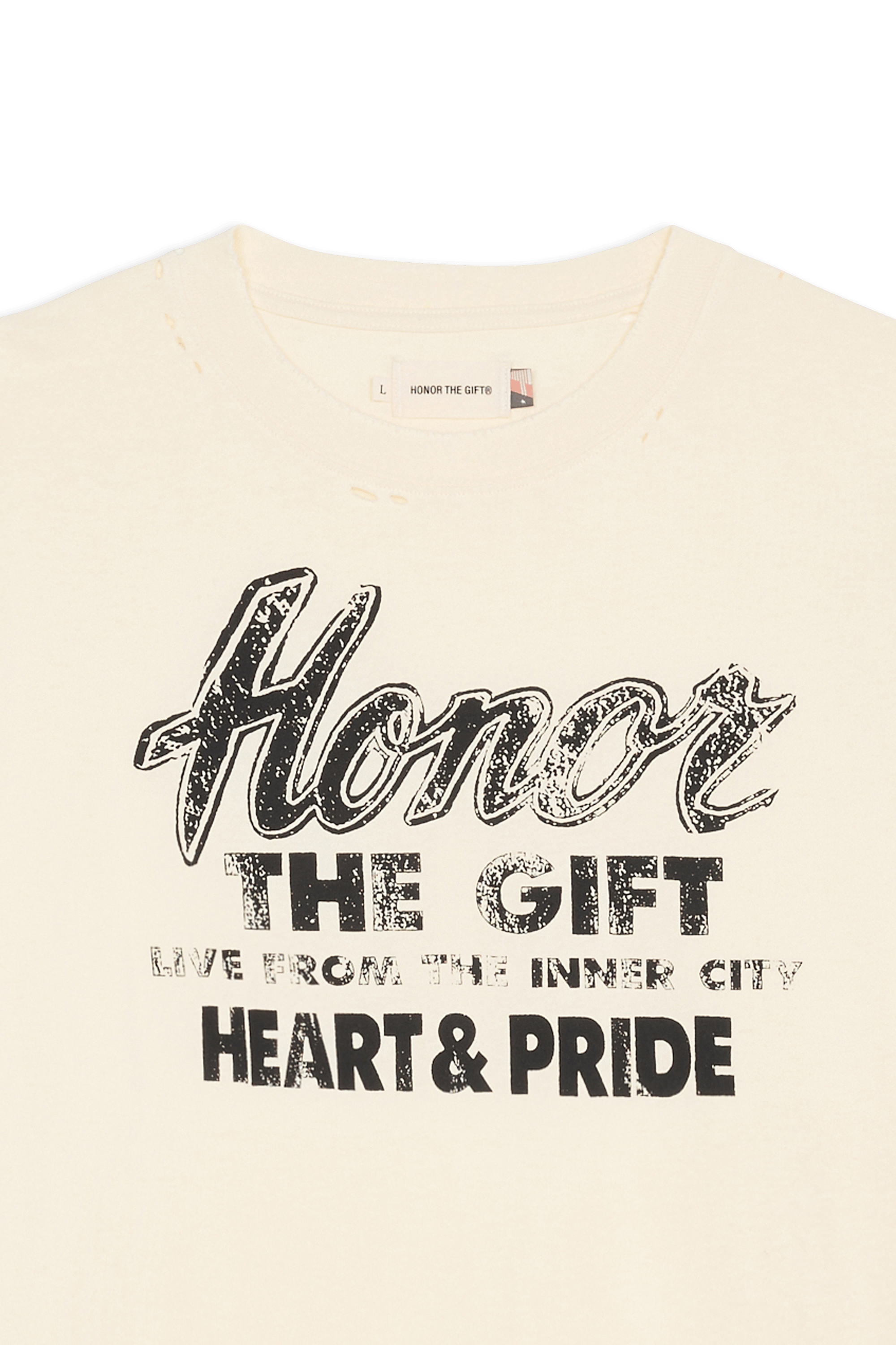 T-shirt | Beige HONOR THE GIFT Homme