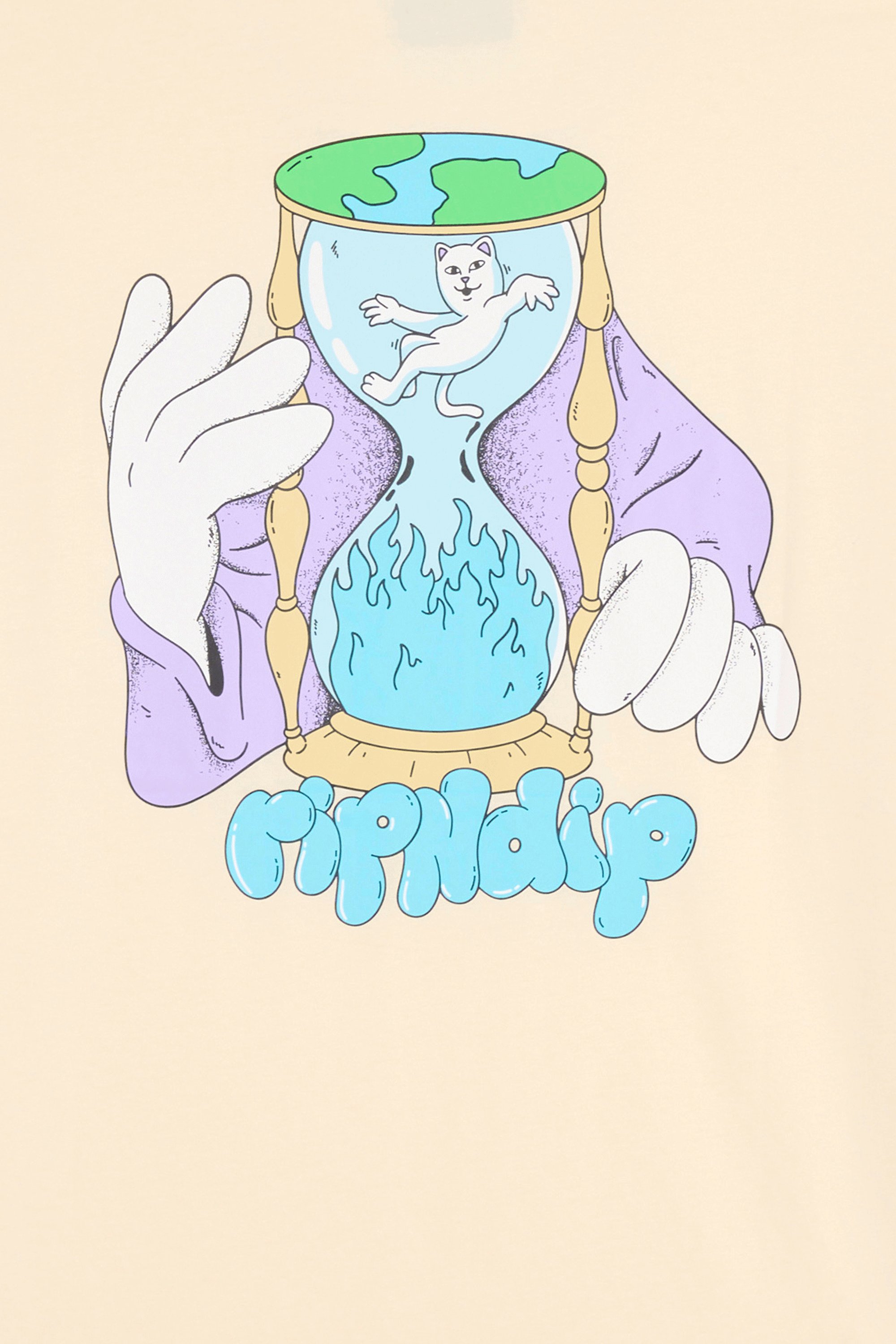T-shirt | Beige by RIPNDIP T-shirt Beige