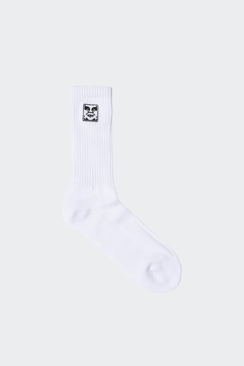 OBEY Chaussettes Blanc