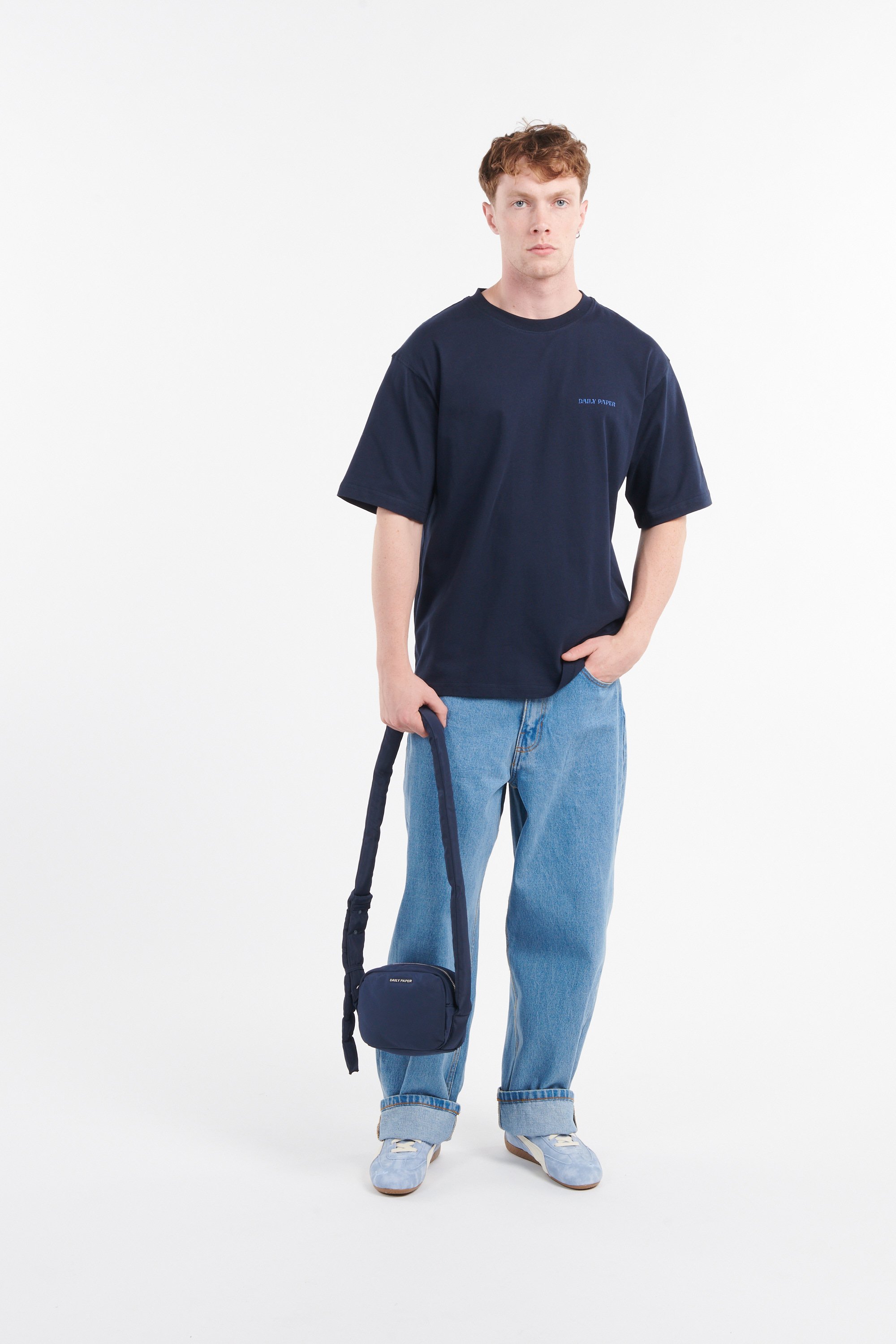Sac bandoulière | Bleu by DAILY PAPER Sac bandoulière Bleu