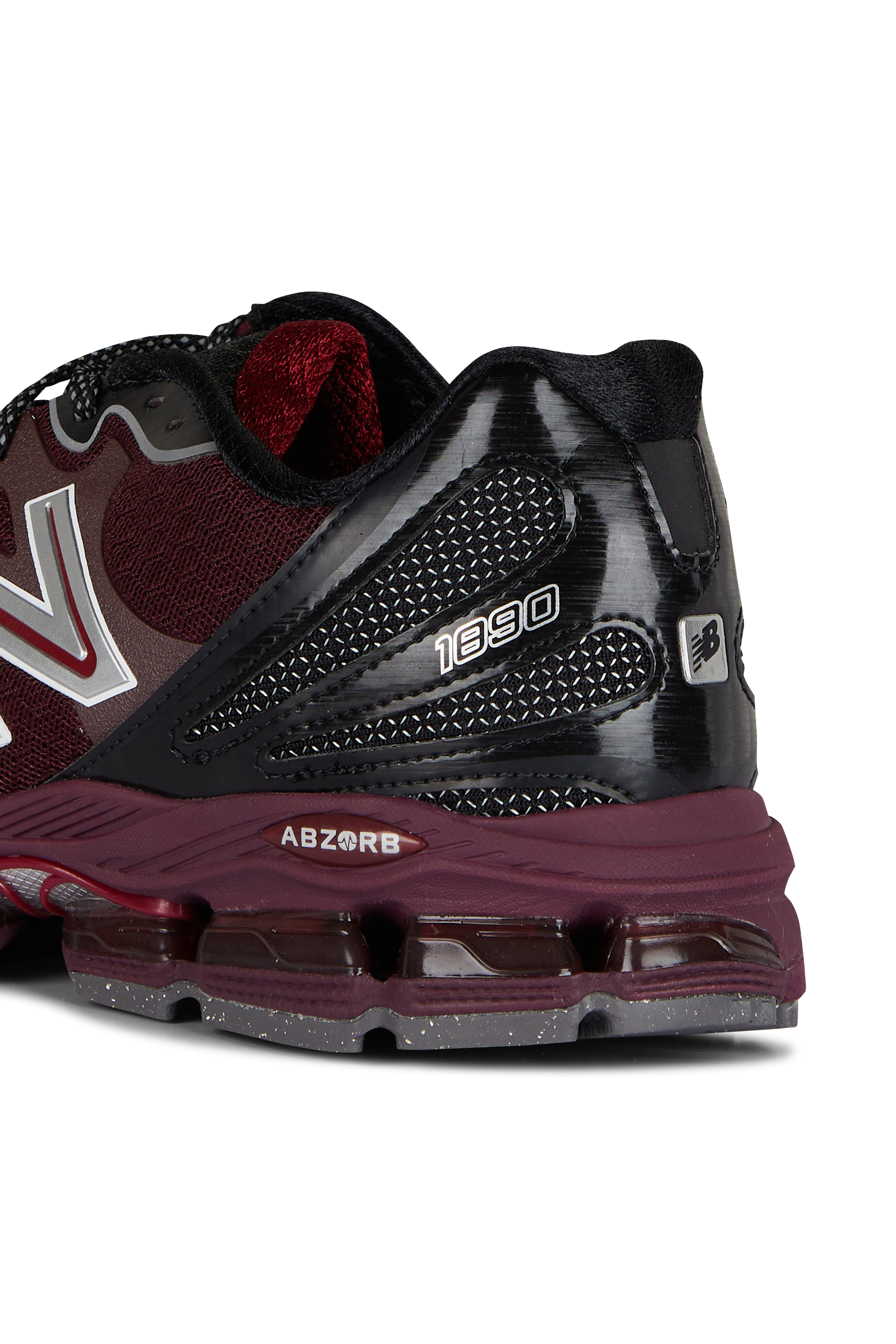 Men?s Storm 96 LO fabric and leather sneakers | Red NEW BALANCE Men