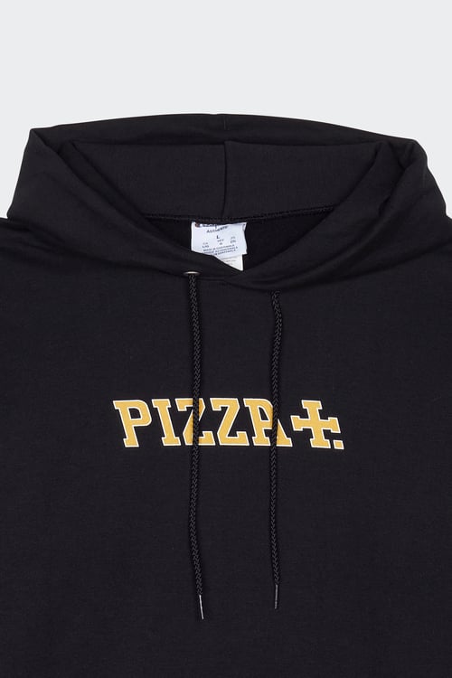 PIZZA SKATEBOARD Hoodie  Noir