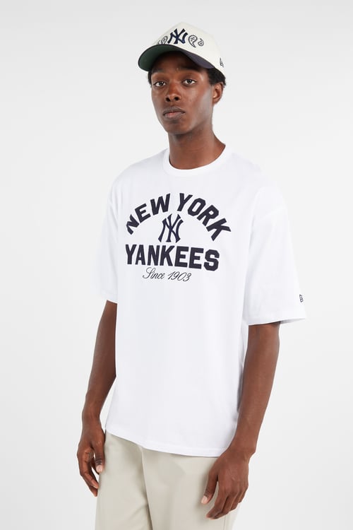 NEW ERA Regular-fit round-neck cotton T-shirt Multicolored