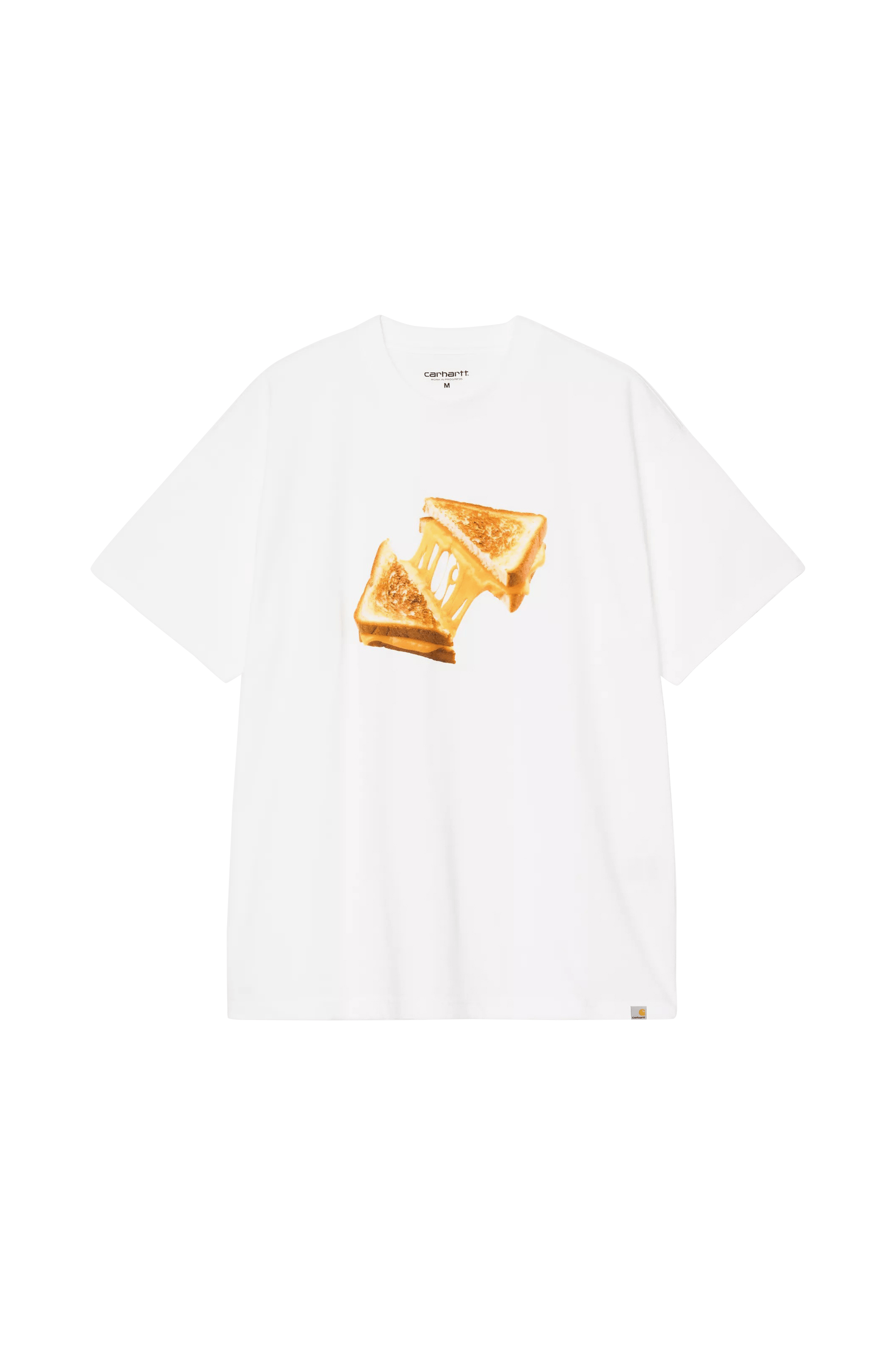 T-shirt CHEESE TOAST White
