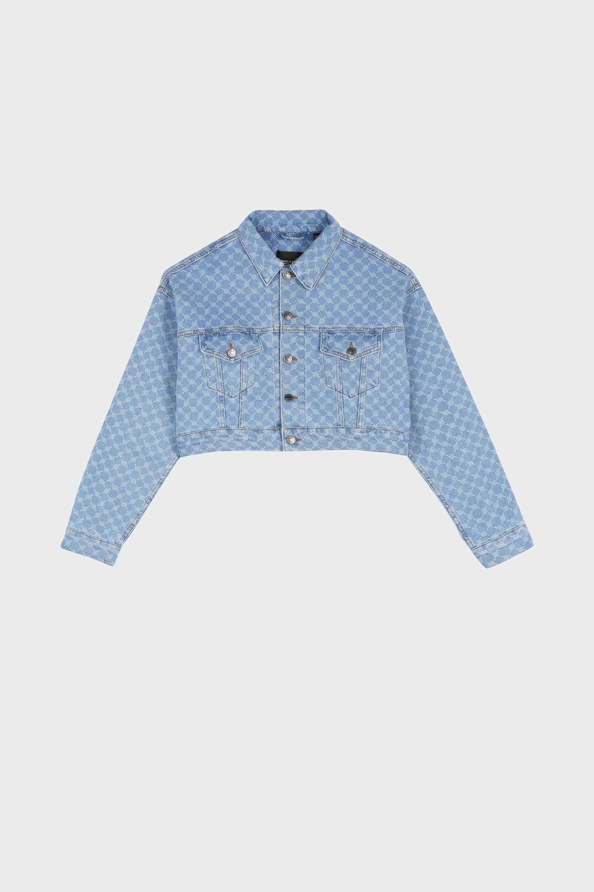Monogram denim jacket - MILY | Blue by DAILY PAPER Monogram denim jacket - MILY Blue