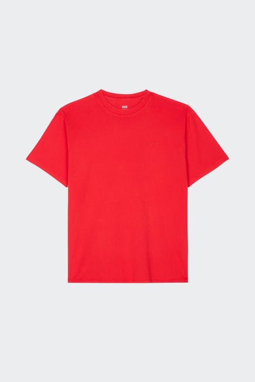 T shirt levis rouge homme sales