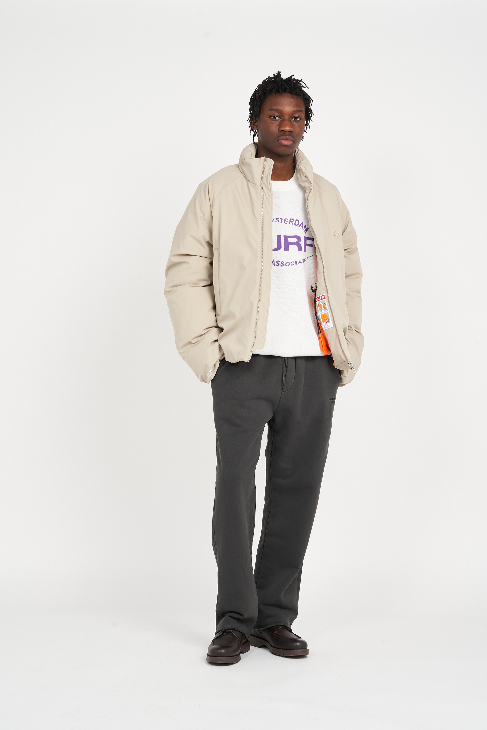 Puffer Jacket Beige