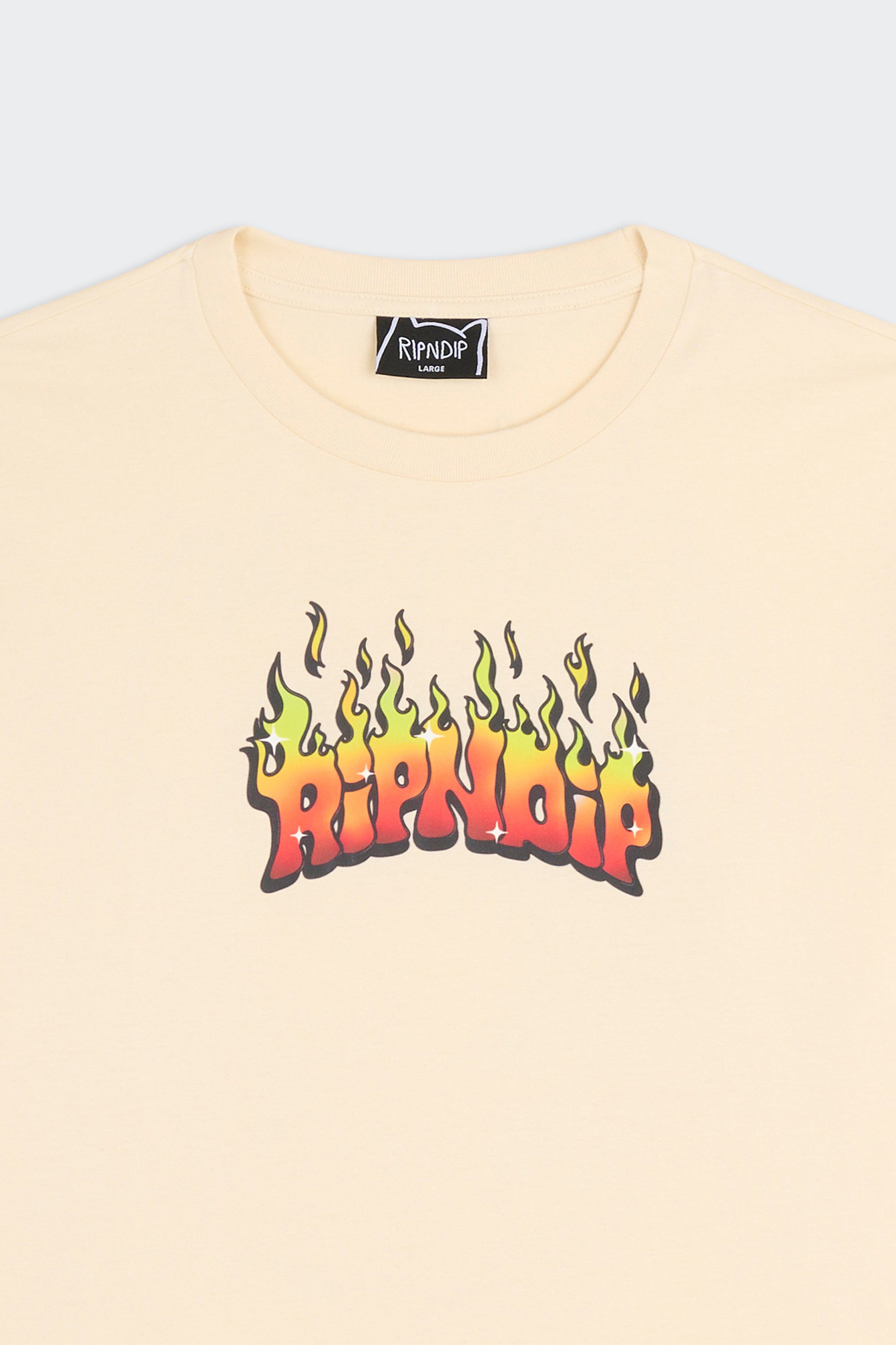 T-shirt | Beige by RIPNDIP T-shirt Beige