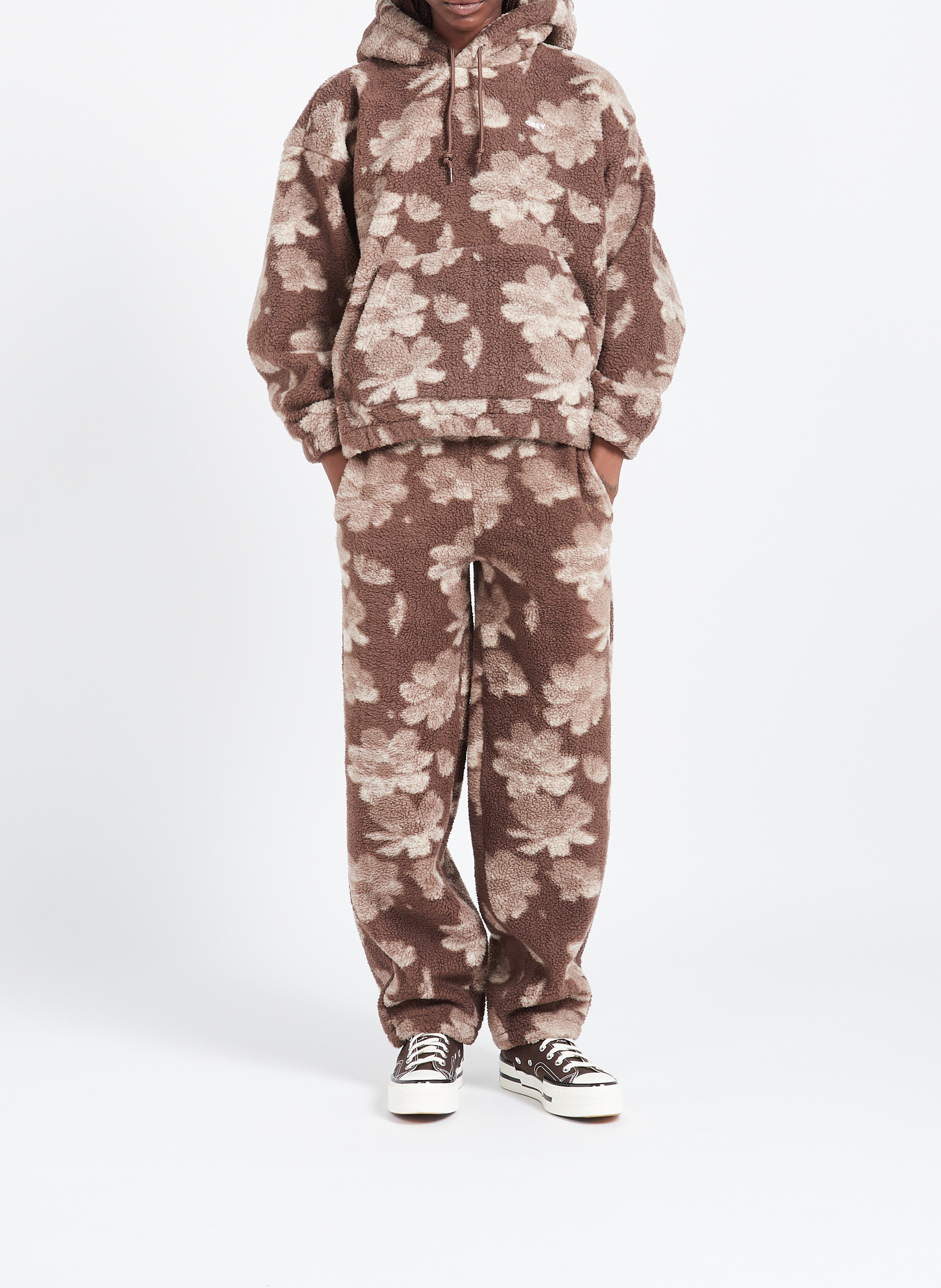 Trousers OBEY Brown