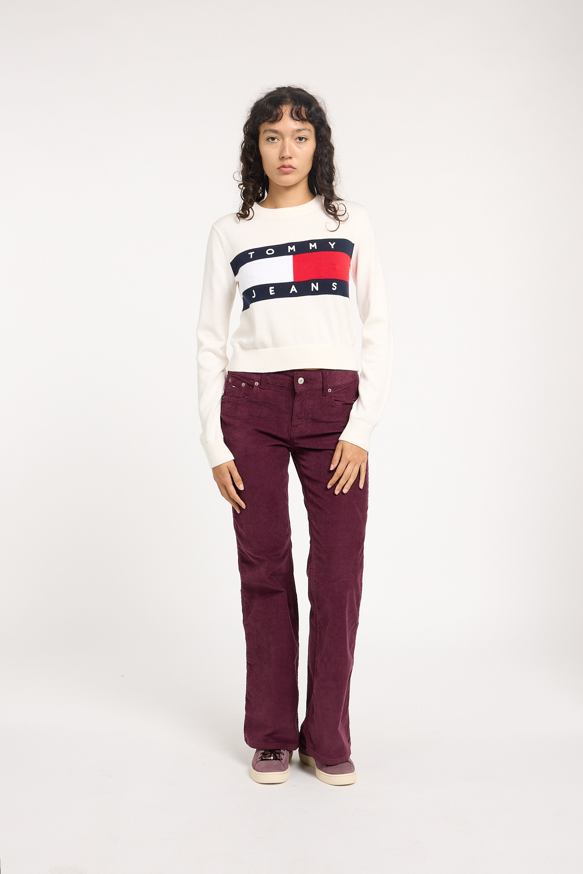 Sweater | White TOMMY JEANS Women