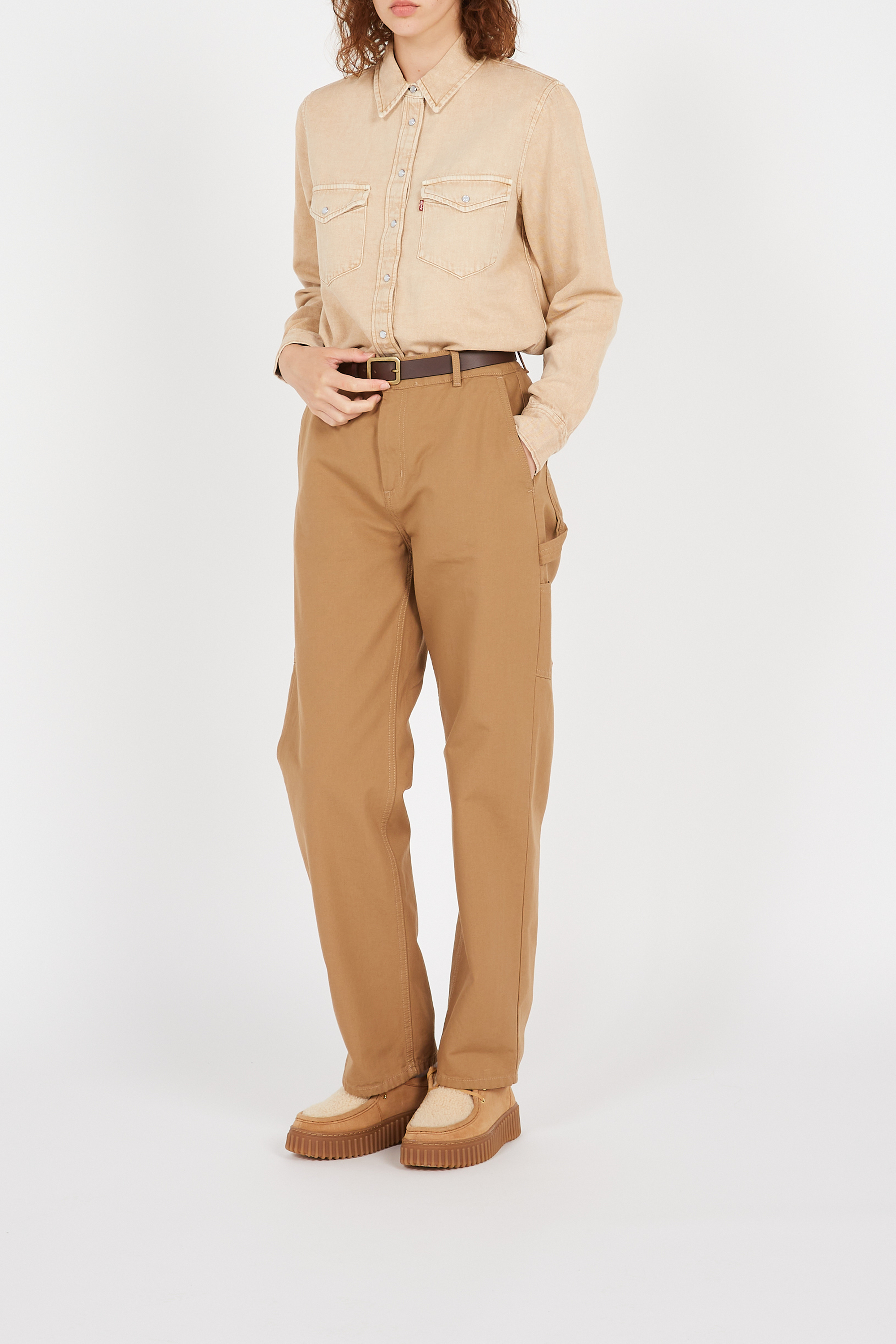 Jean CARHARTT WIP Beige