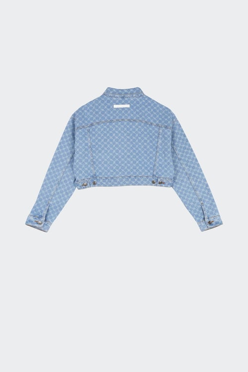 DAILY PAPER Veste en jean à monogrammes - MILY Bleu