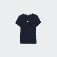 T-shirt SLIM BADGE RIB Dark night navy