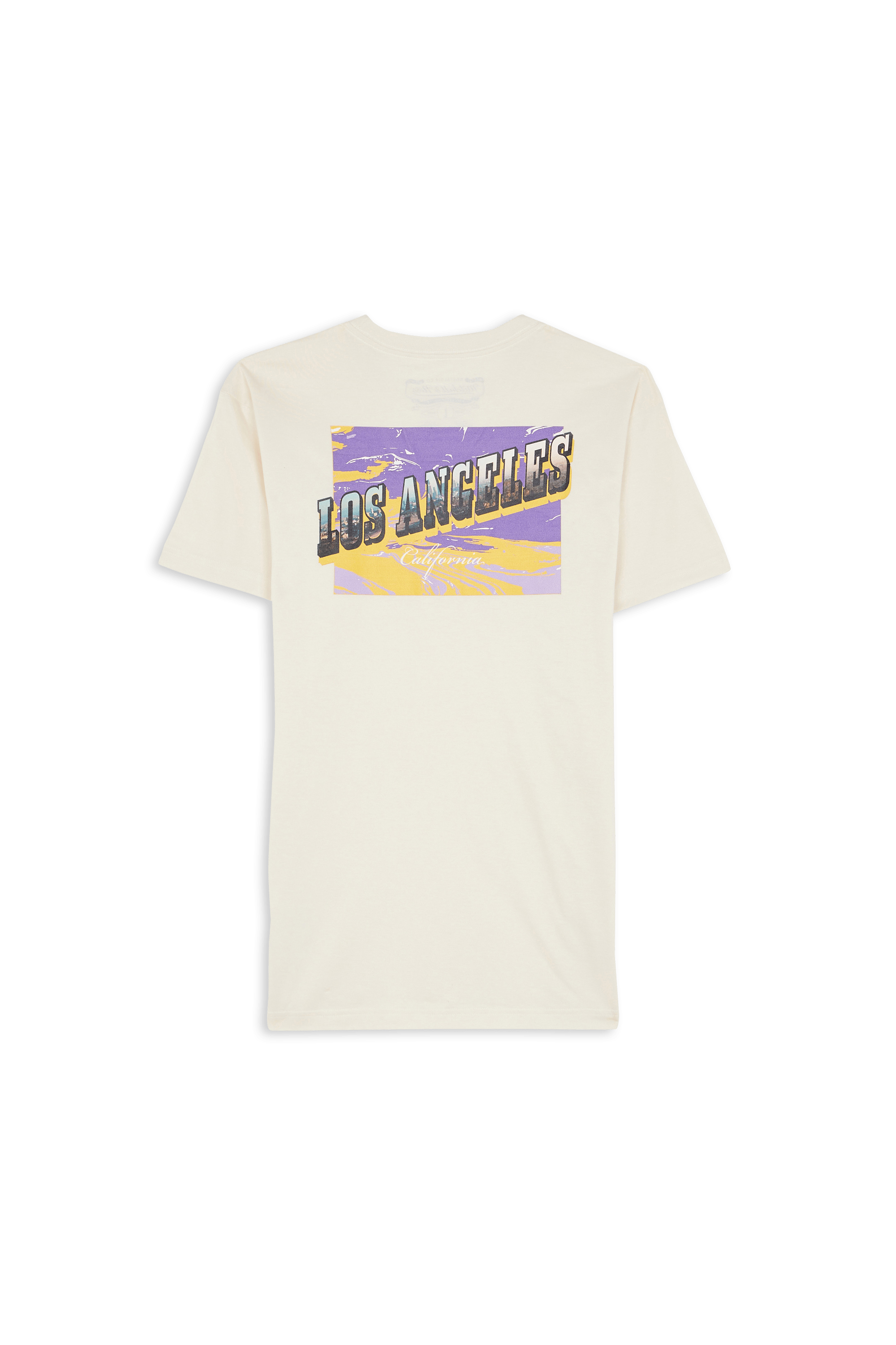 T-shirt MITCHELL & NESS Beige