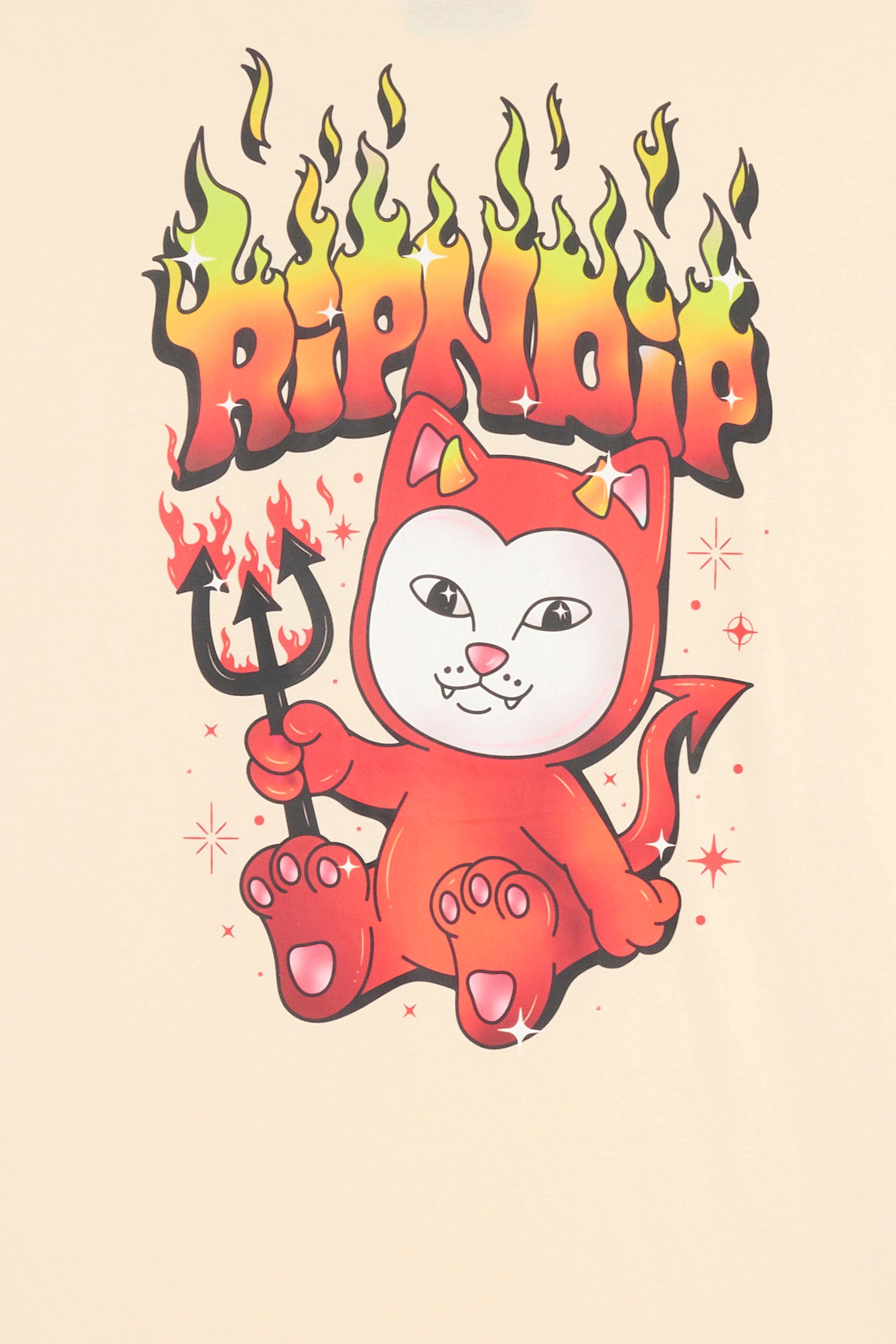 T-shirt | Beige by RIPNDIP T-shirt Beige