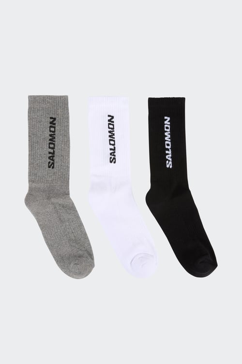 Lot de 3 paires de chaussettes - Taille S Gris