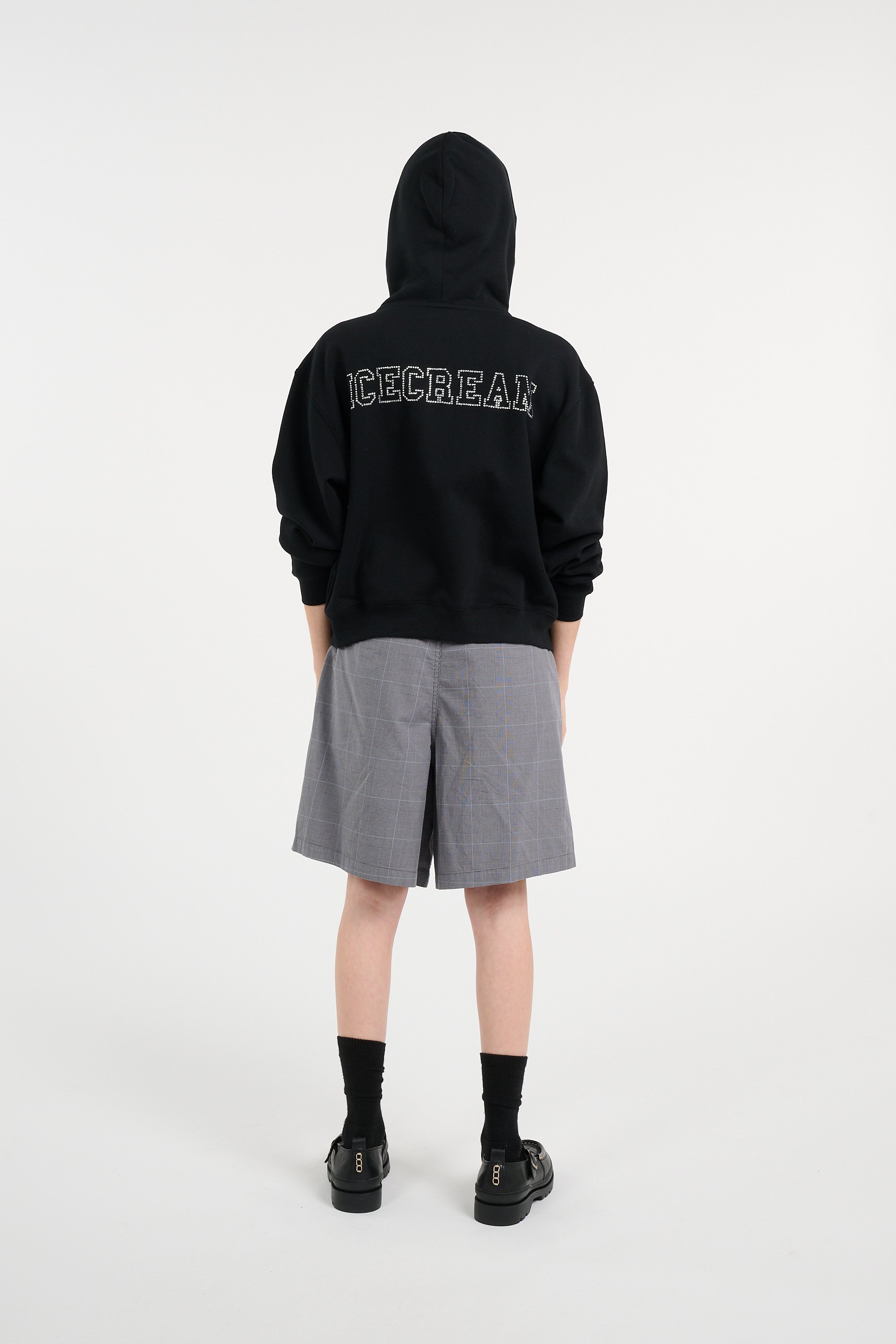 Zip-up hoodie | Black ICE CREAM Women