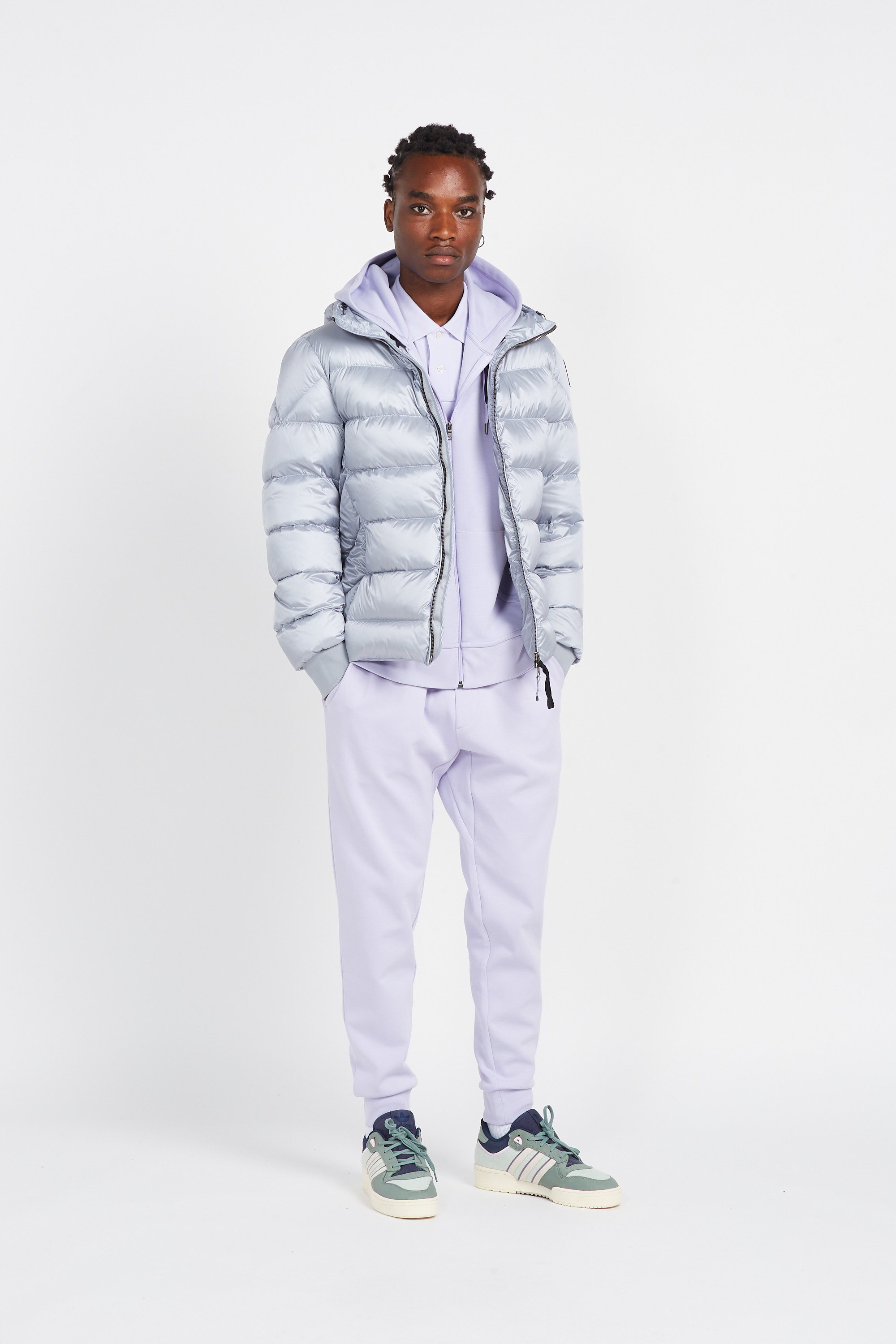 Sweat zippé Violet