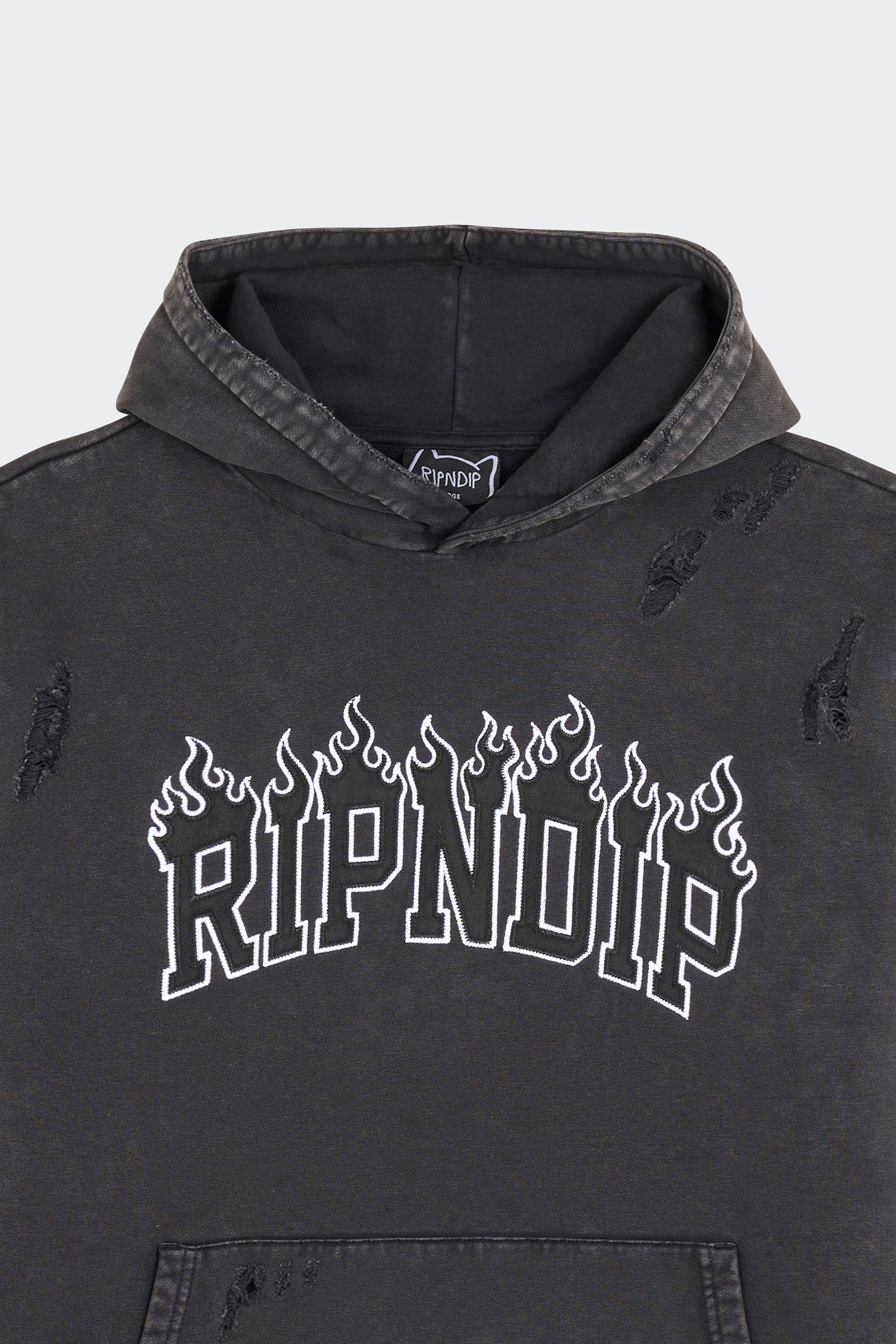 Hoodie | Black by RIPNDIP Hoodie Black