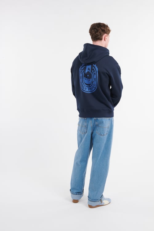 DAILY PAPER Hoodie Bleu