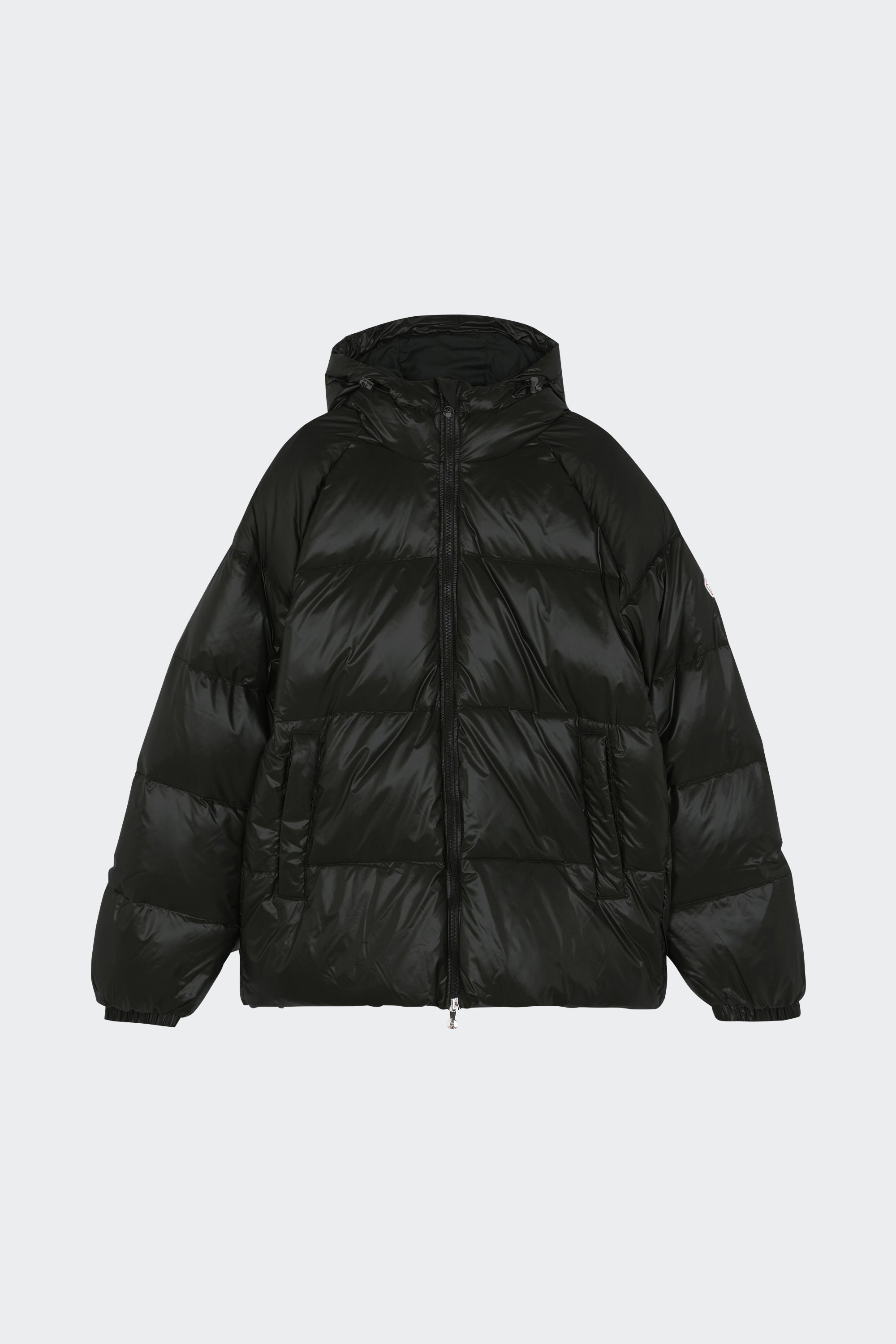 Lightweight quilted padded jacket with high neck | Black by PYRENEX Lightweight quilted padded jacket with high neck Black