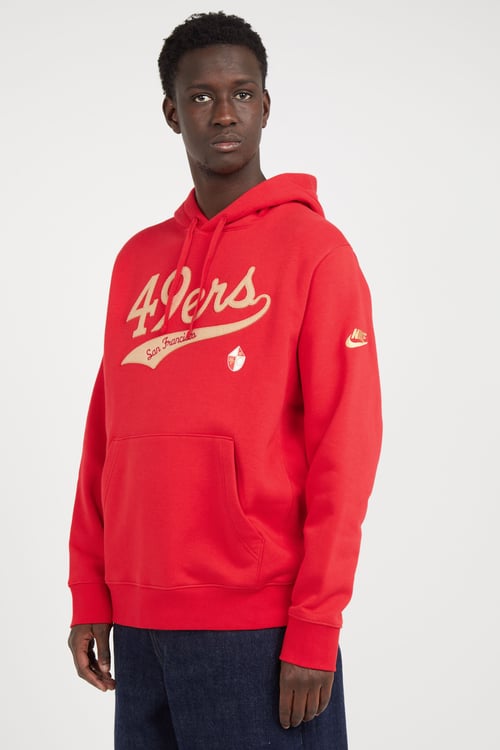NIKE NFL Hoodie Rouge