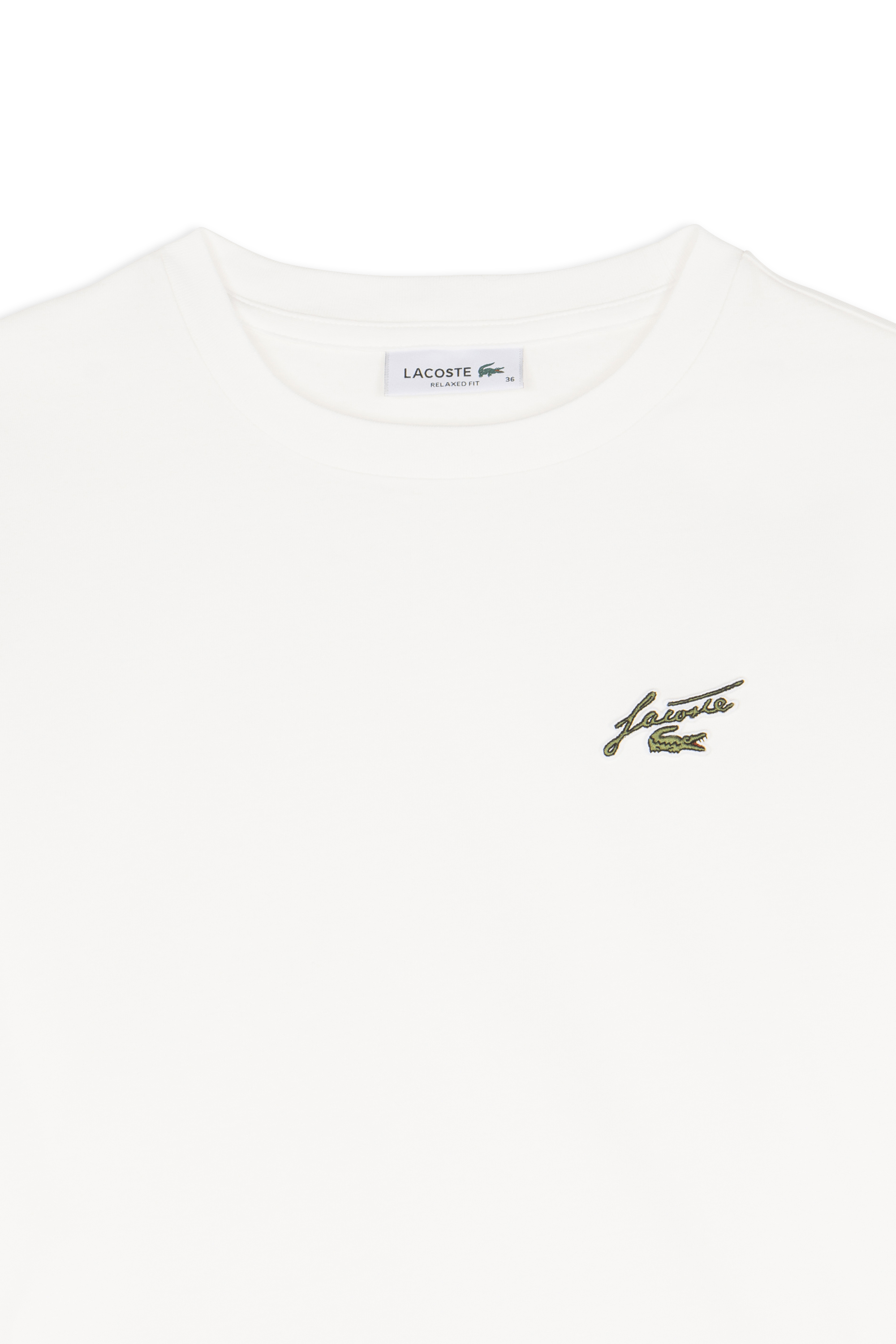 T-shirt LACOSTE Blanc