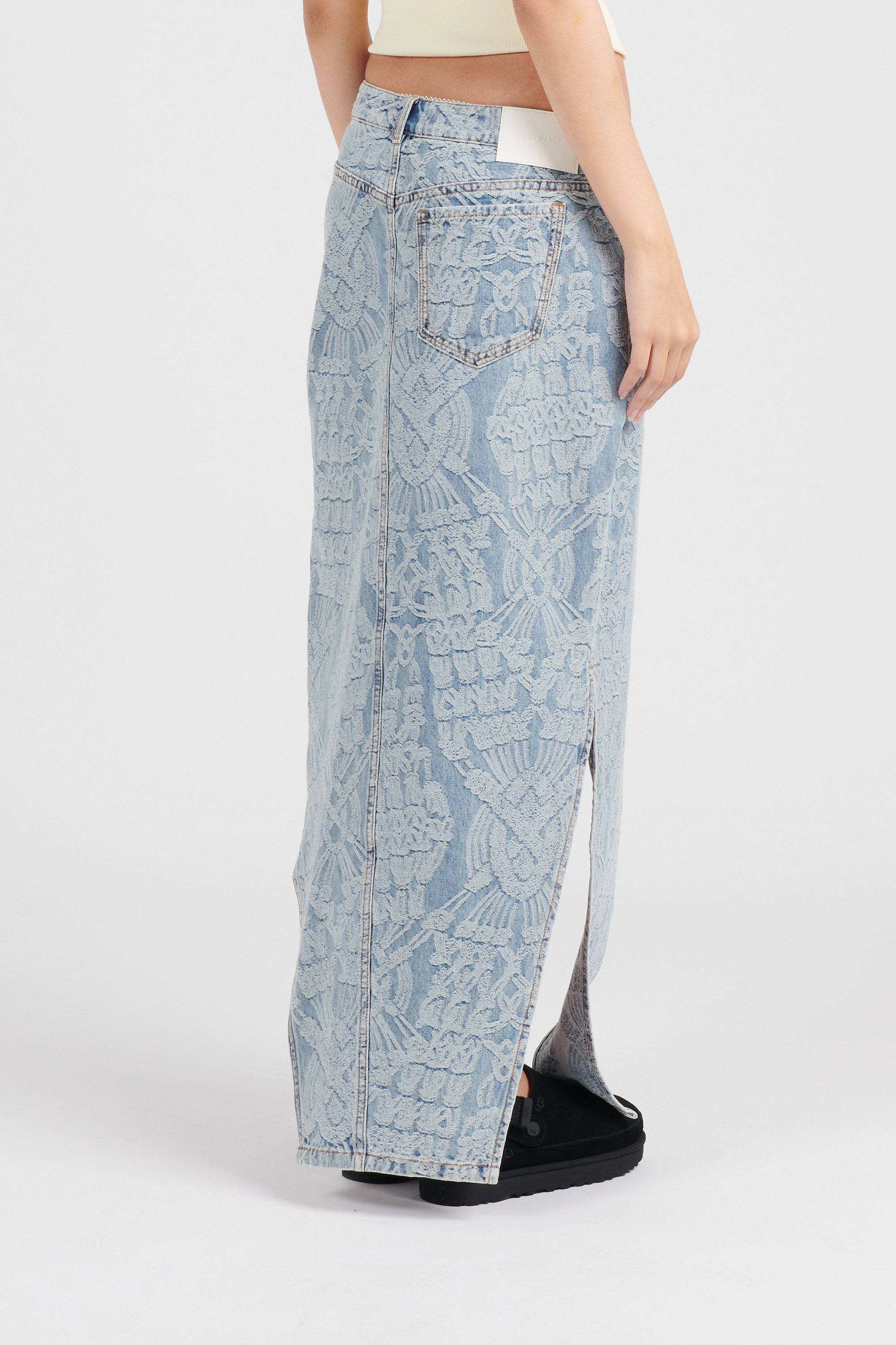 skirt | Blue DAILY PAPER Women