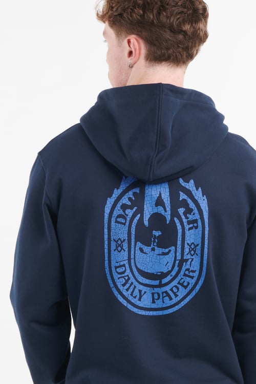 DAILY PAPER Hoodie Bleu