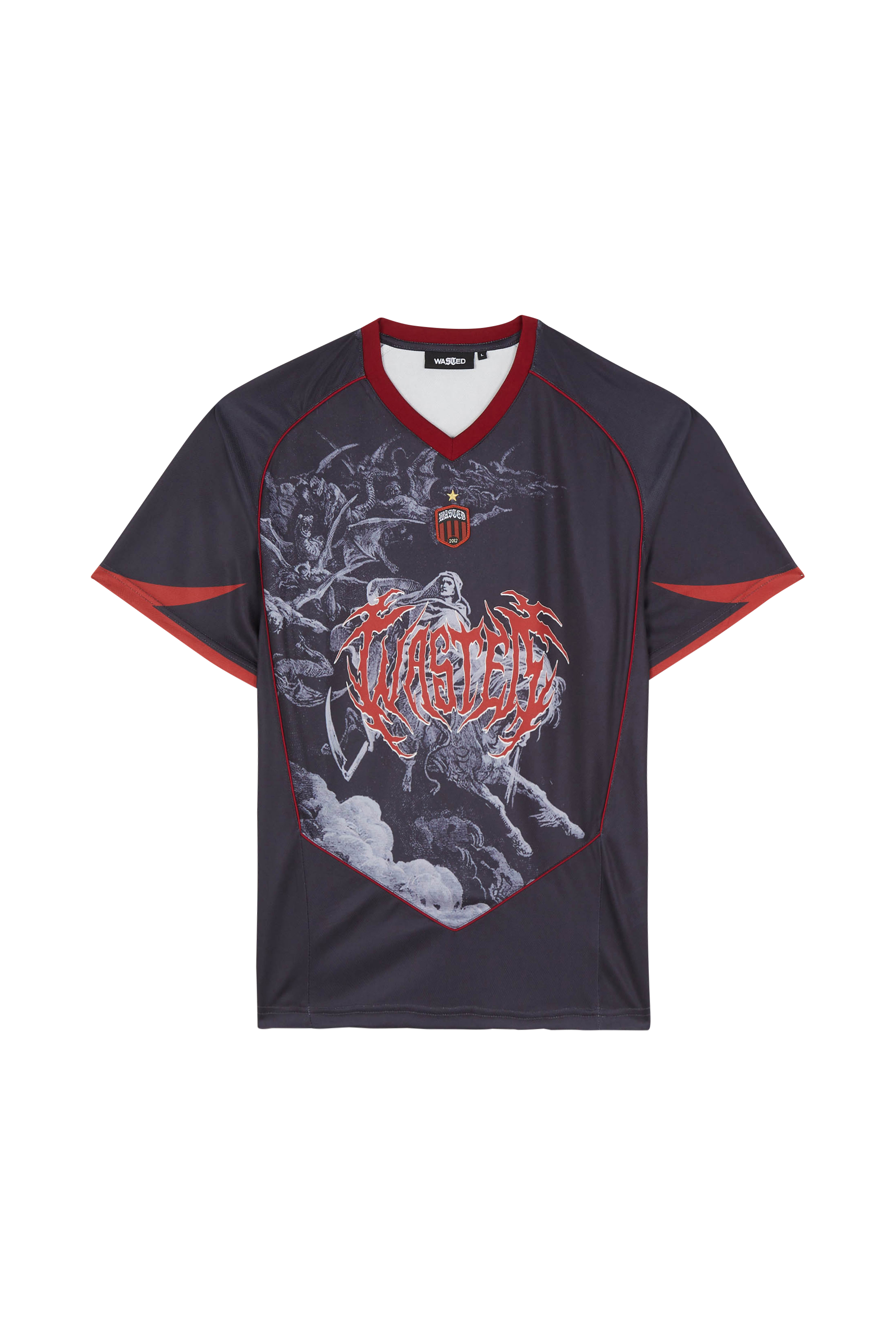 Maillot de football Noir